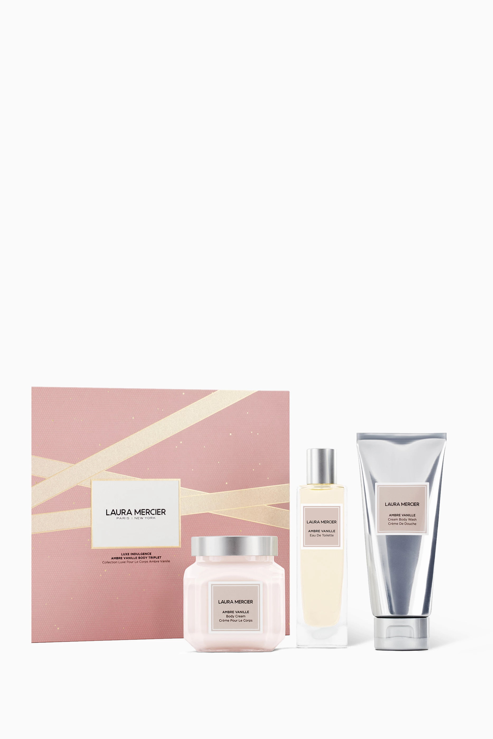 Buy Laura Mercier Luxe Indulgence Ambre Vanillé Body Triplet Set
