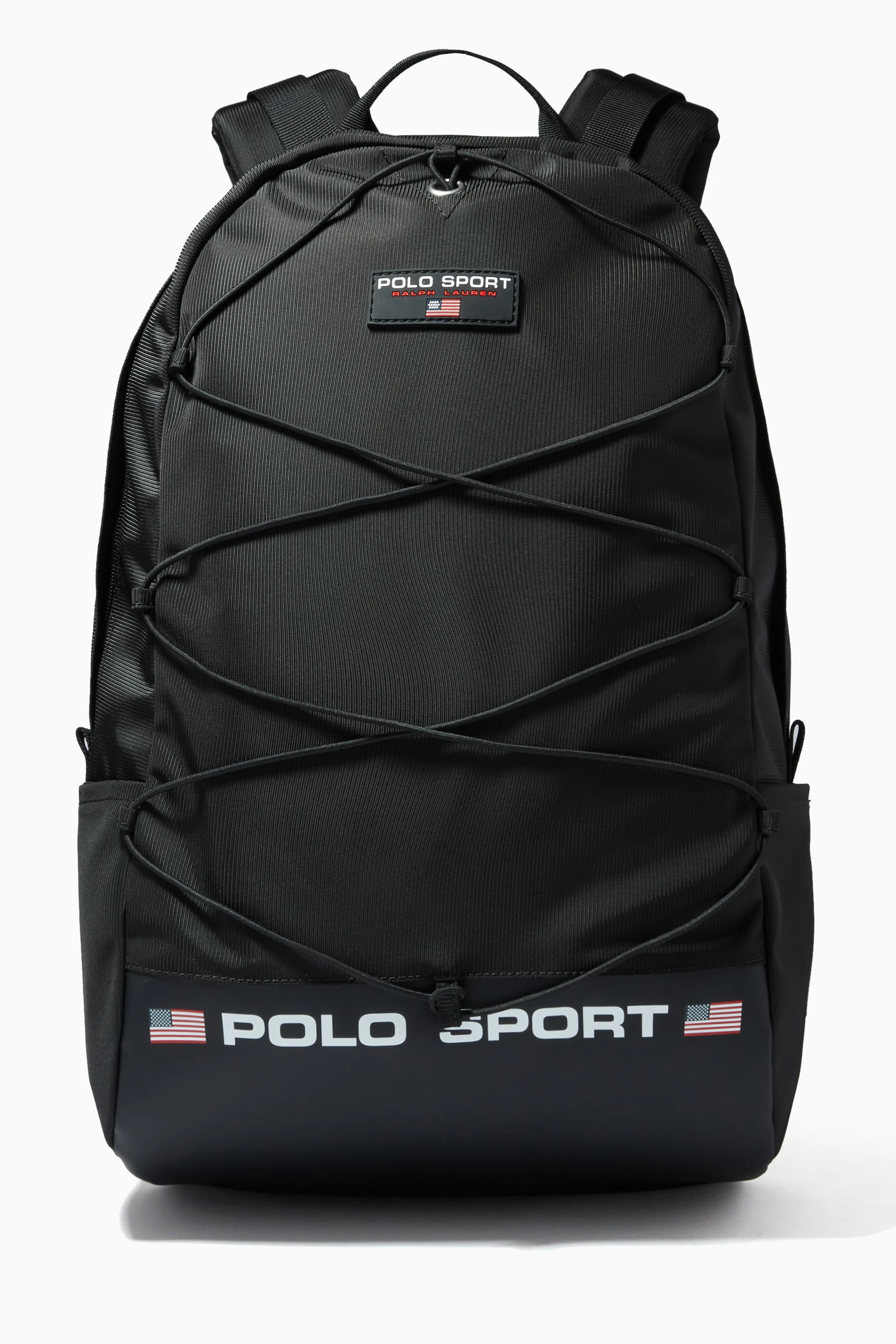Buy Polo Ralph Lauren Black Polo Sport Backpack in Nylon for Men 