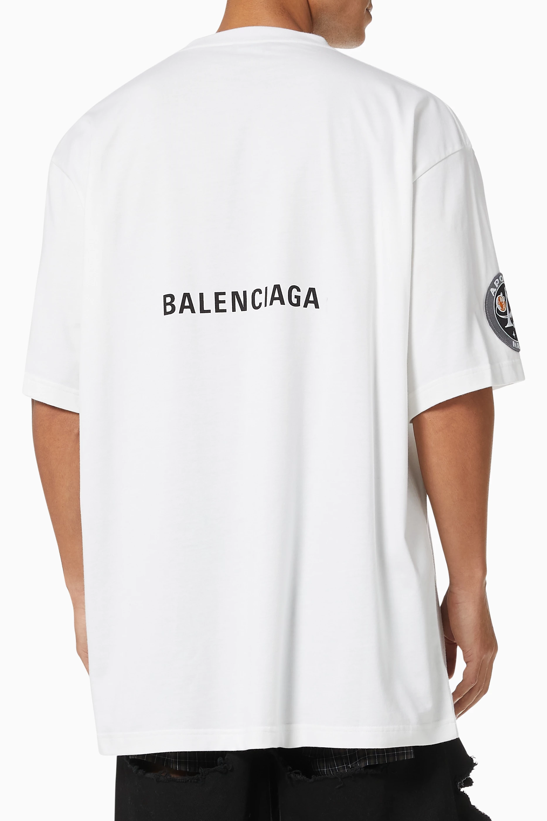 BALENCIAGA 返品可 ロングシャツ ユニセックス NASA vintage s-l400.jpg