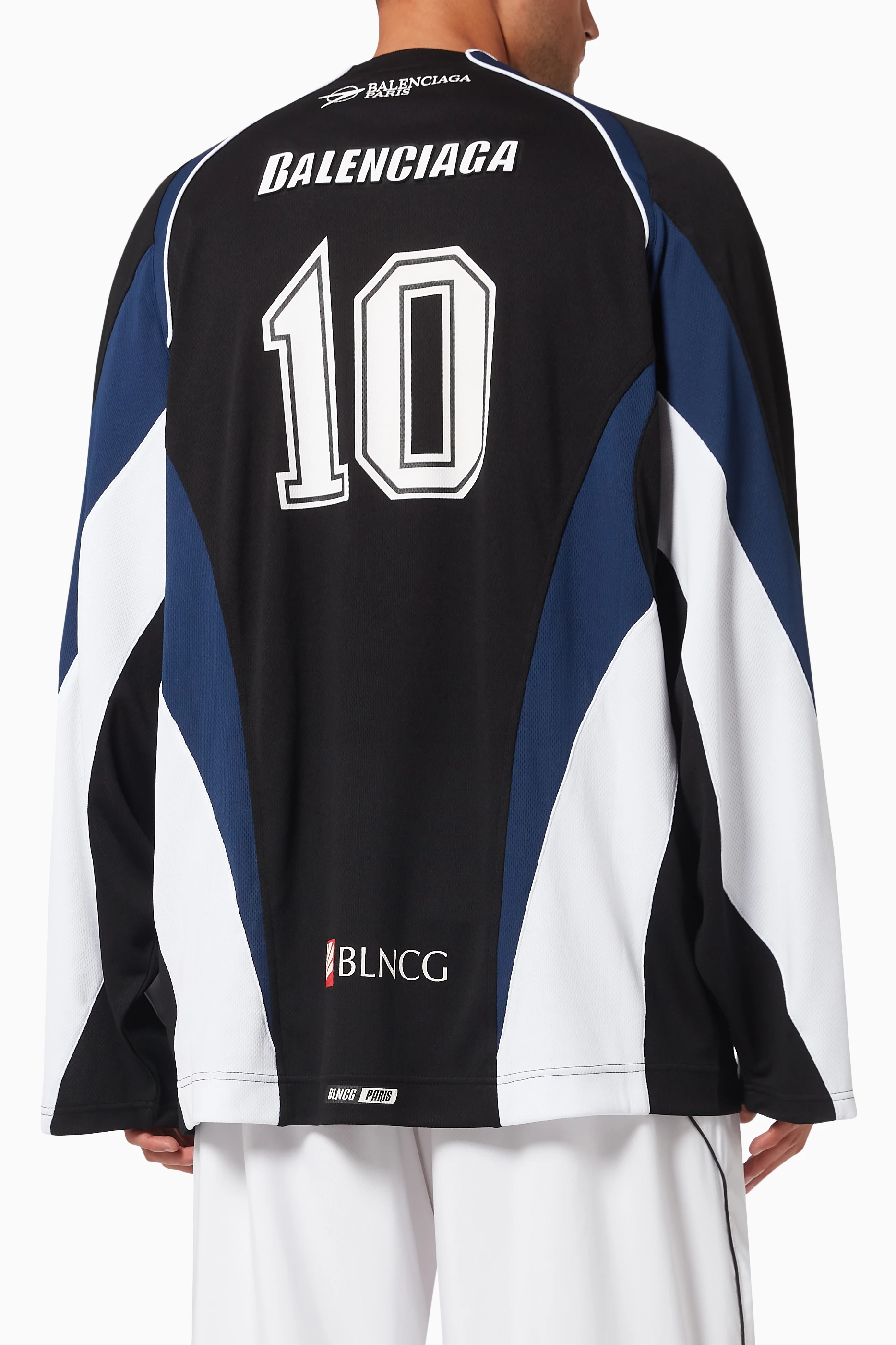 トップス BALENCIAGA Soccer Hockey Game Shirt BALENCIAGA Soccer Hockey Game Shirt