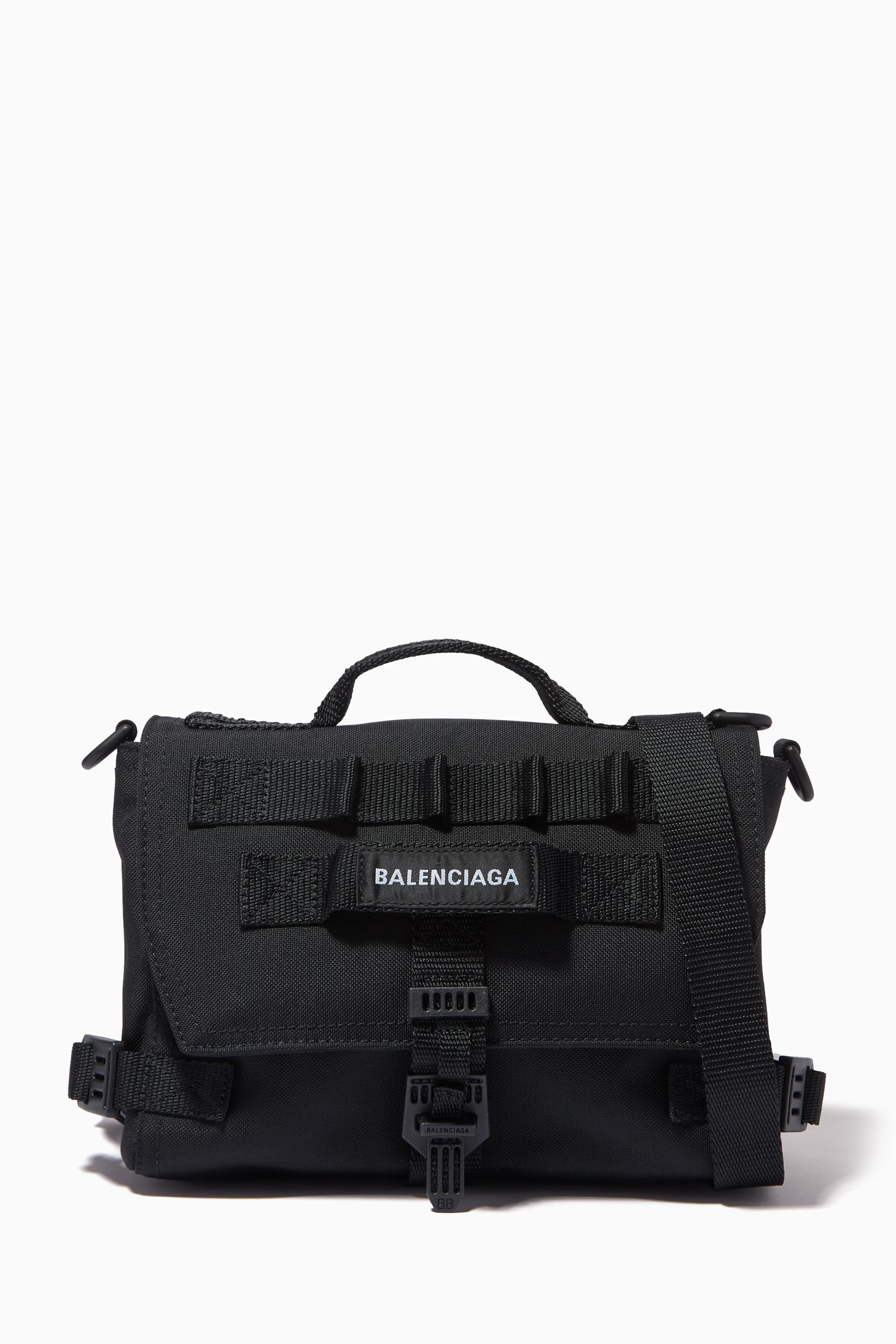 美品BALENCIAGA ARMY MESSENGER バッグ BLACK BALENCIAGA/バレンシアガ通販 | ARMY MESSENGER バッグ【送料無料