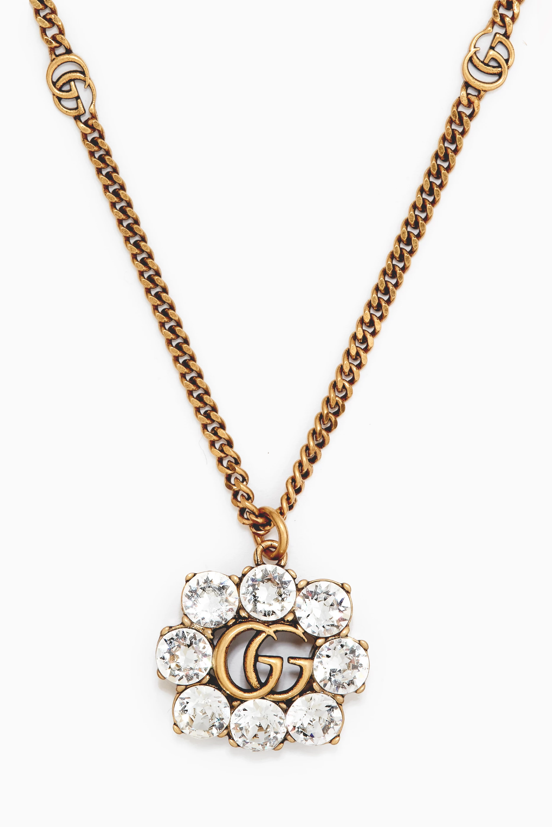Gucci double g necklace discount