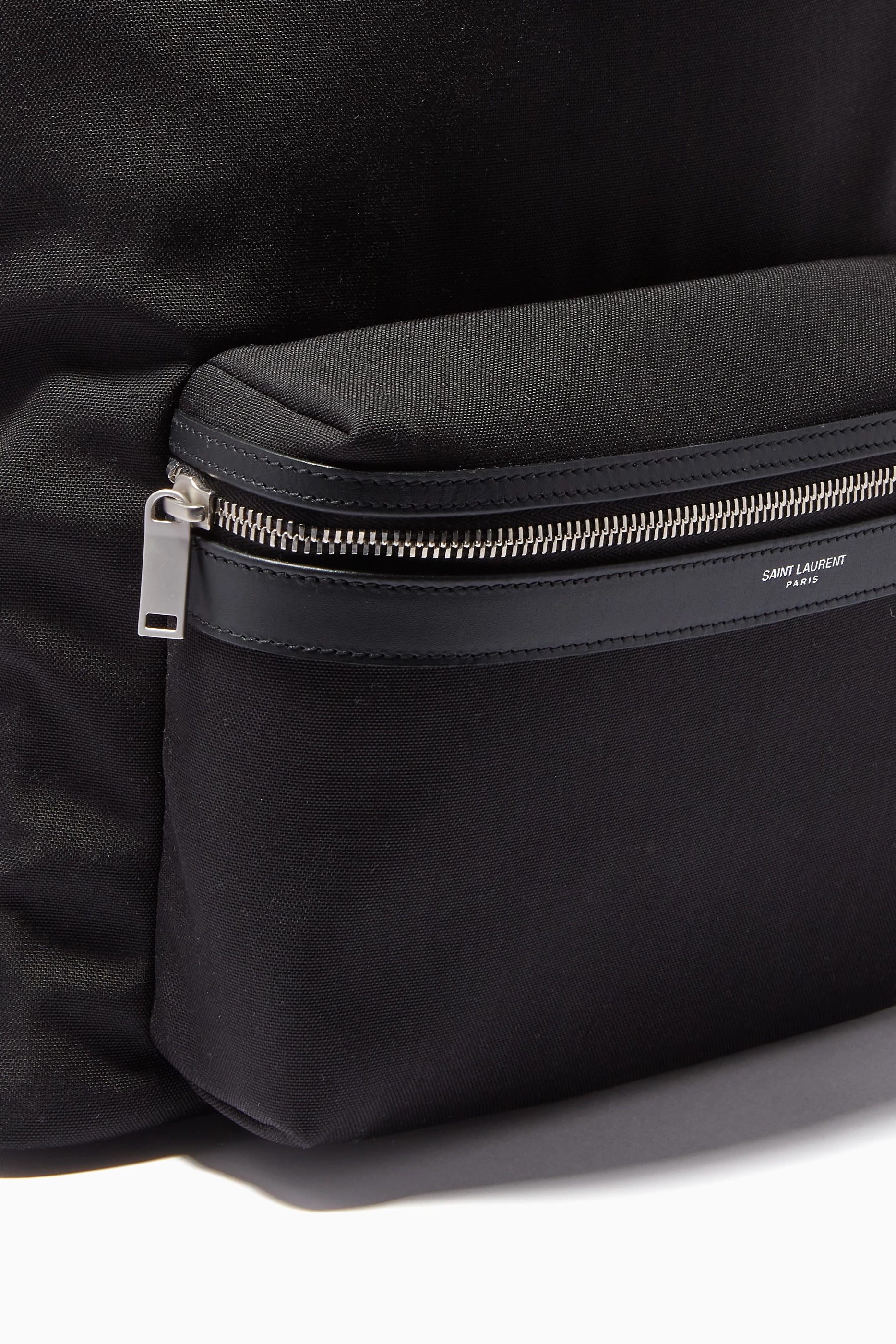 【関税&送料込】Saint Laurent Black Canvas Pant Saint Laurent Low-Rise Pants in Stretch Gabardine | Saks