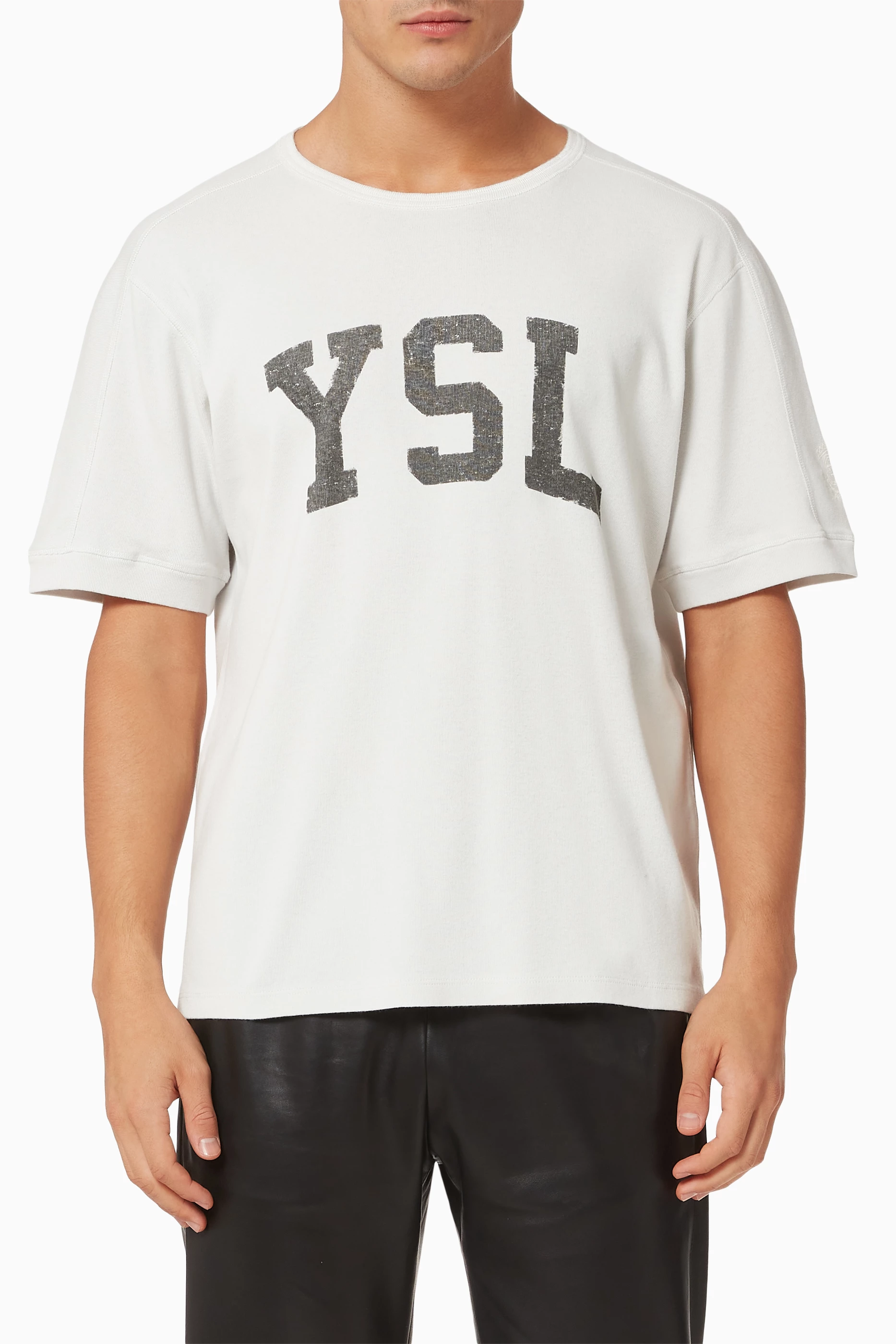 Mens saint laurent t shirt shop