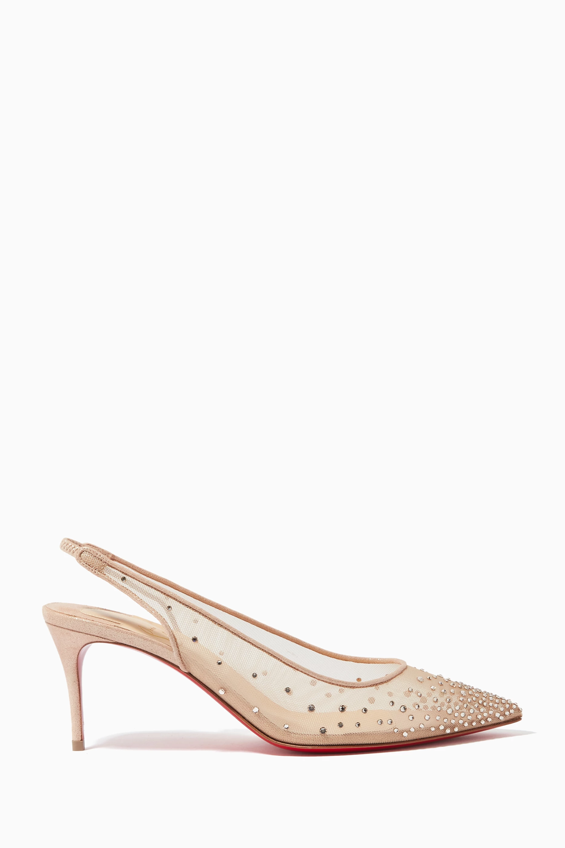 Louboutin follies strass 70mm shop
