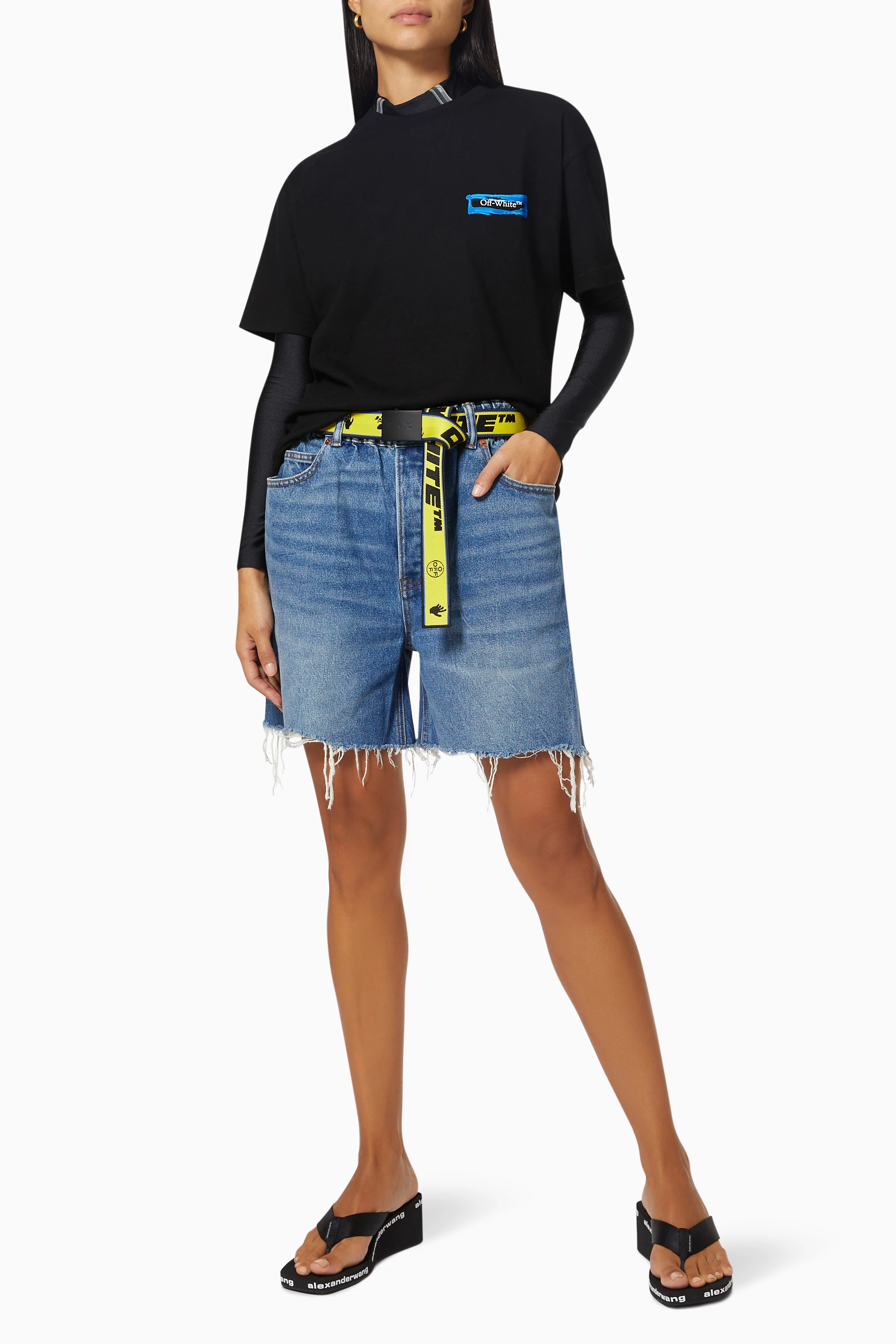 Off-White Mini Industrial Belt (SS19) OFF-WHITE Industrial Belt (SS19) Light Blue Men main image 2