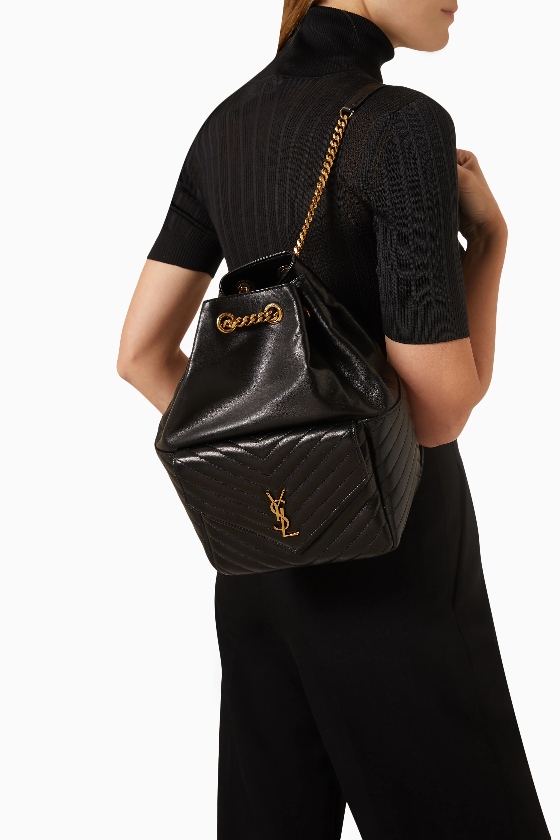 Saint laurent women's backpack outlet
