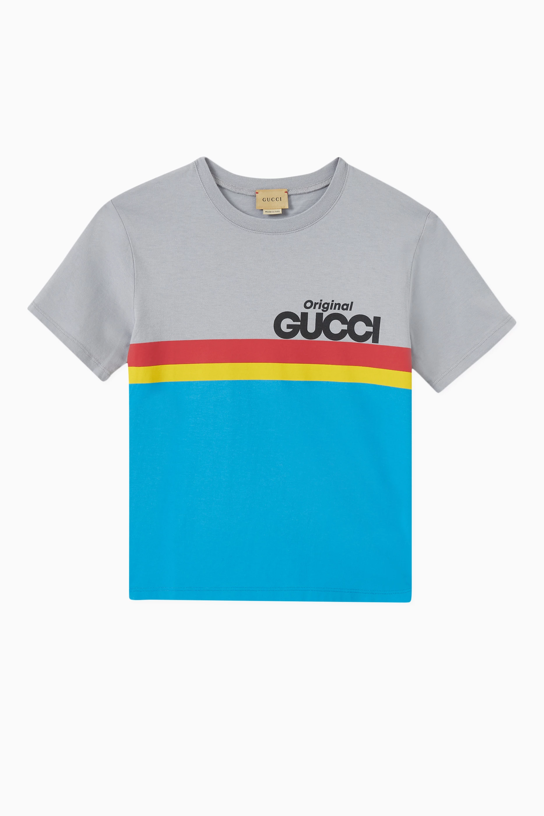 Buy Gucci Multicolour Original Gucci T-shirt in Cotton for Boys