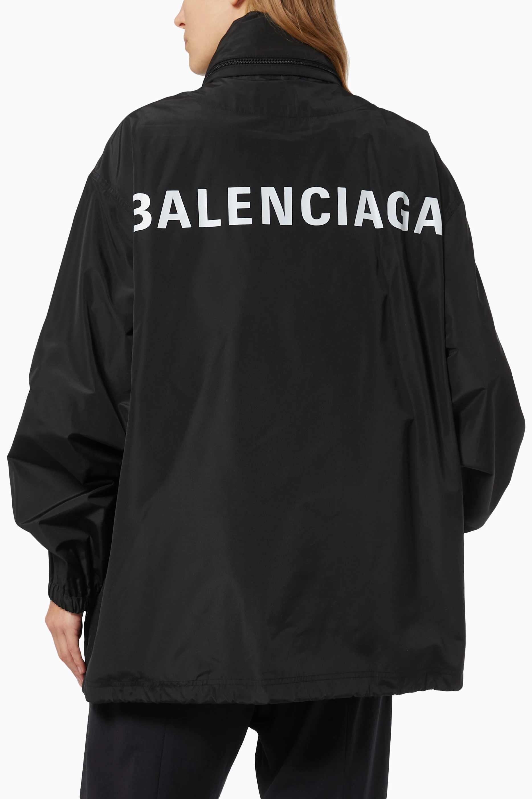 送料・関税込【BALENCIAGA】LOGO LONG RAIN COAT MUSINSA | BALENCIAGA Logo Long Raincoat - Black