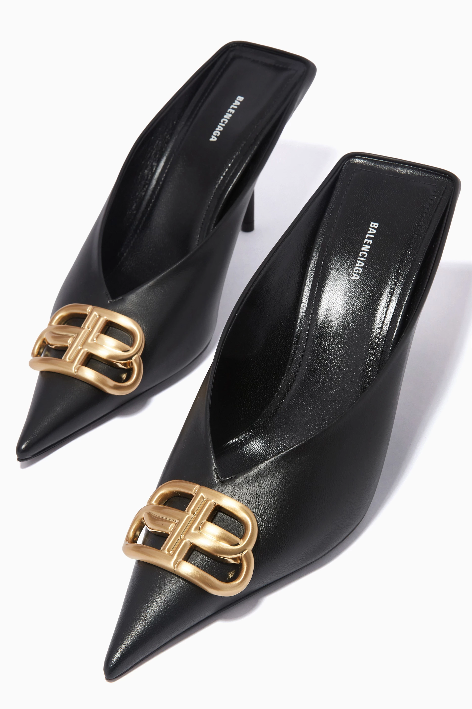 Balenciaga bb knife mules top