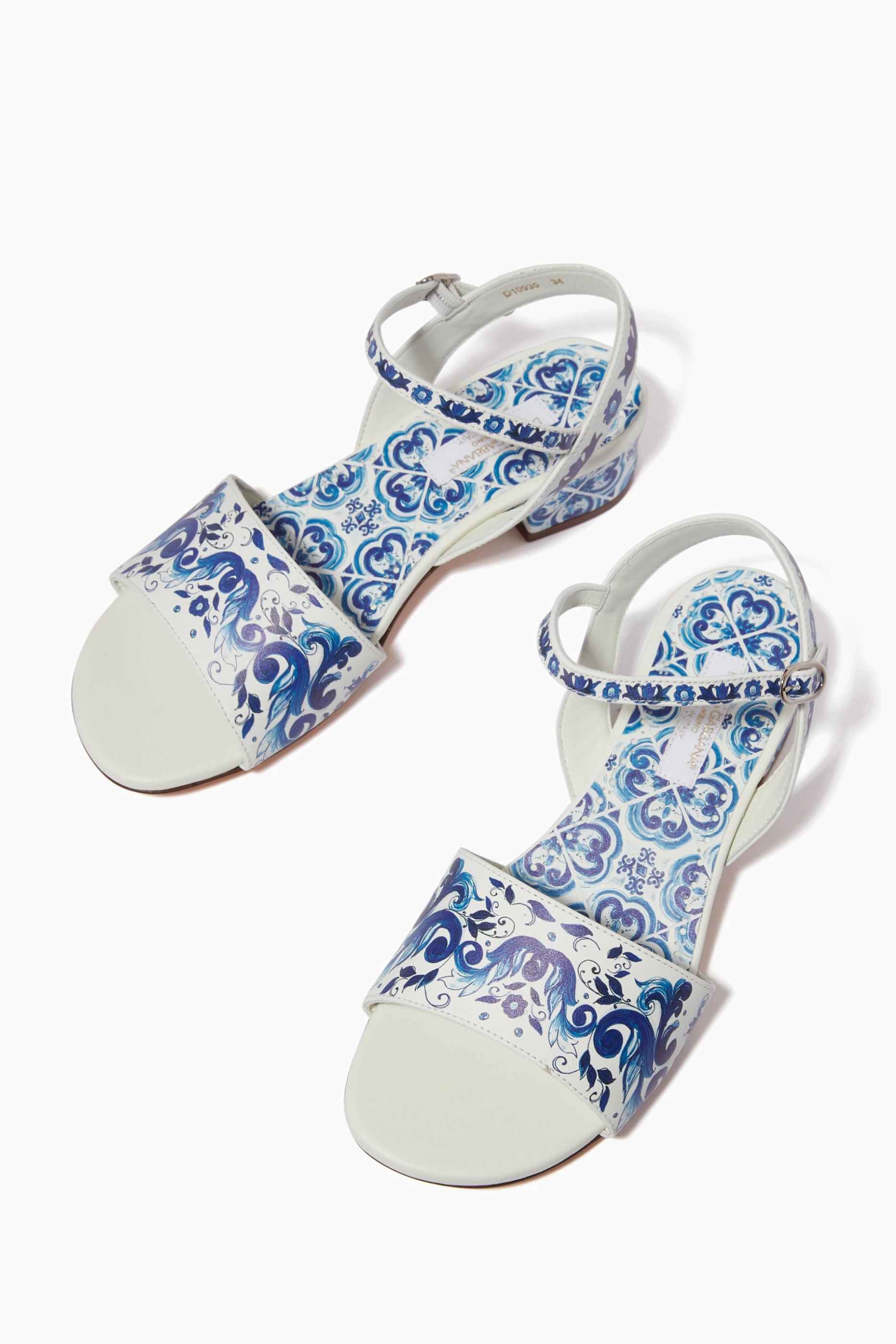 Sandals Dolce Gabbana Majolica Shoes Buy Dolce Gabbana Blue