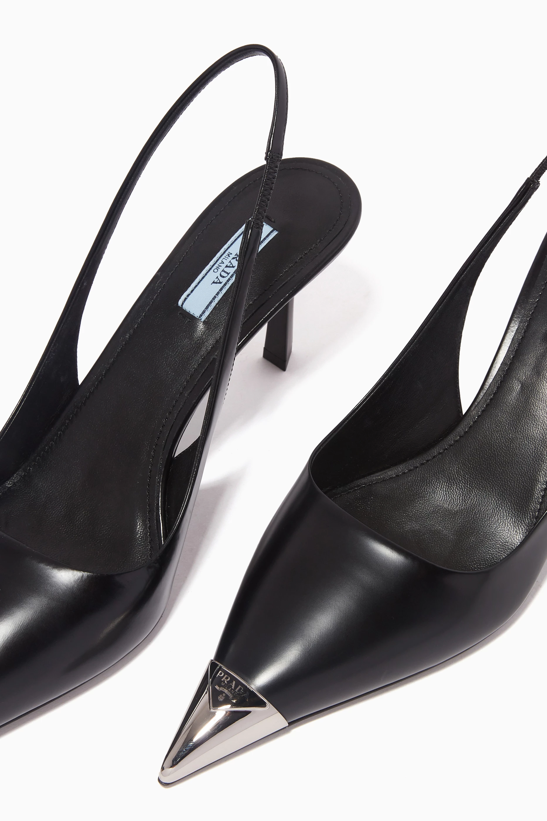 靴 PRADA Leather Strap Heels 1X504N-F055-011-F0002-Prada-