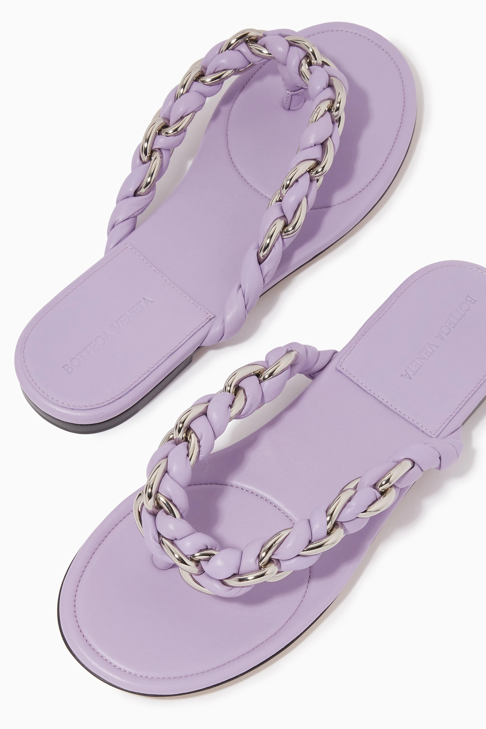 サンダル・ミュール BOTTEGA VENETA  Slippers and Clogs Women Fabric Violet Velvet mules & clogs Bottega Veneta Purple size 37 EU in