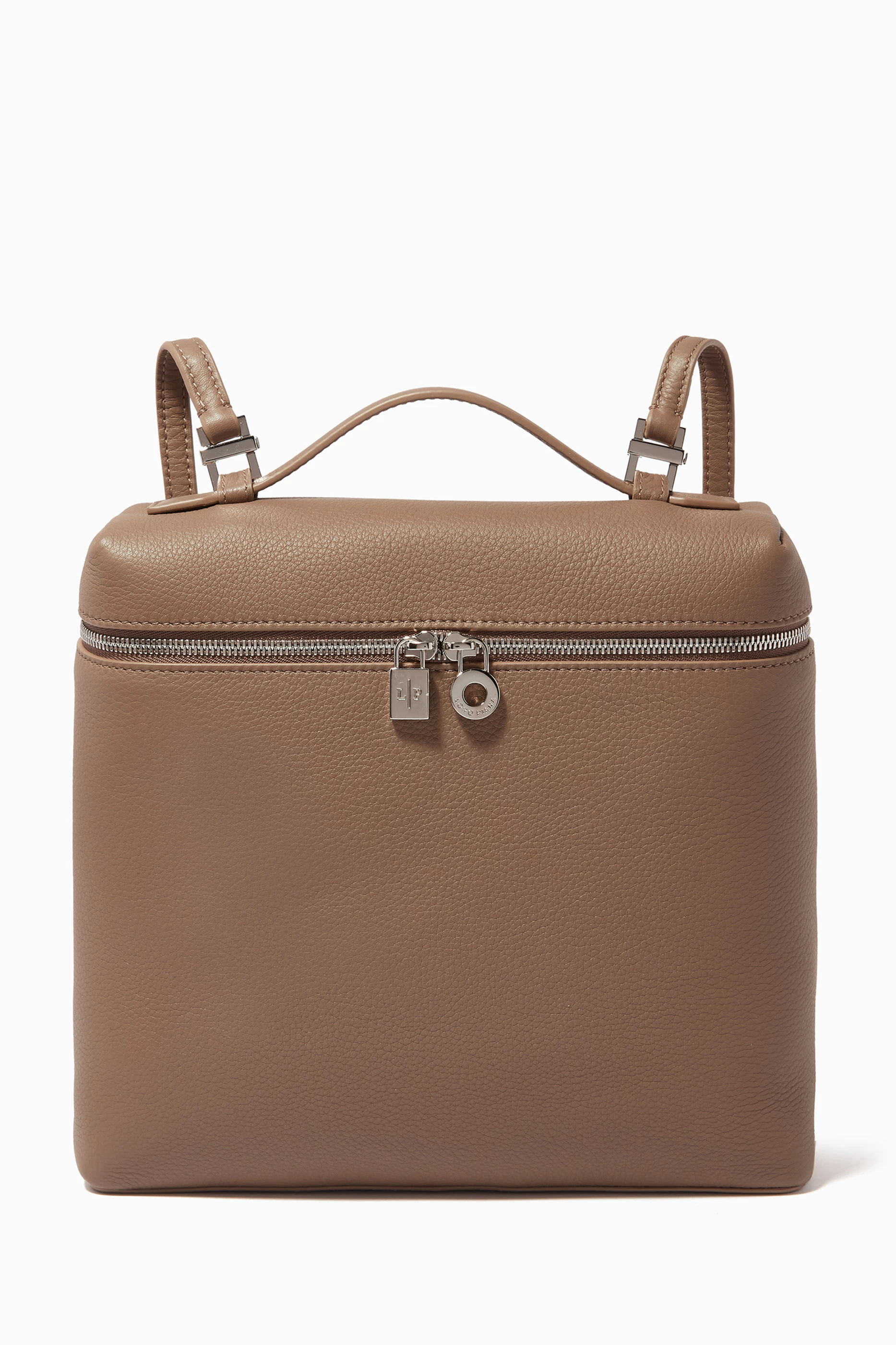 Buy Loro Piana Brown Extra Pocket L23.5 Backpack in Calfskin Leather for Women Online Ounass Kuwait