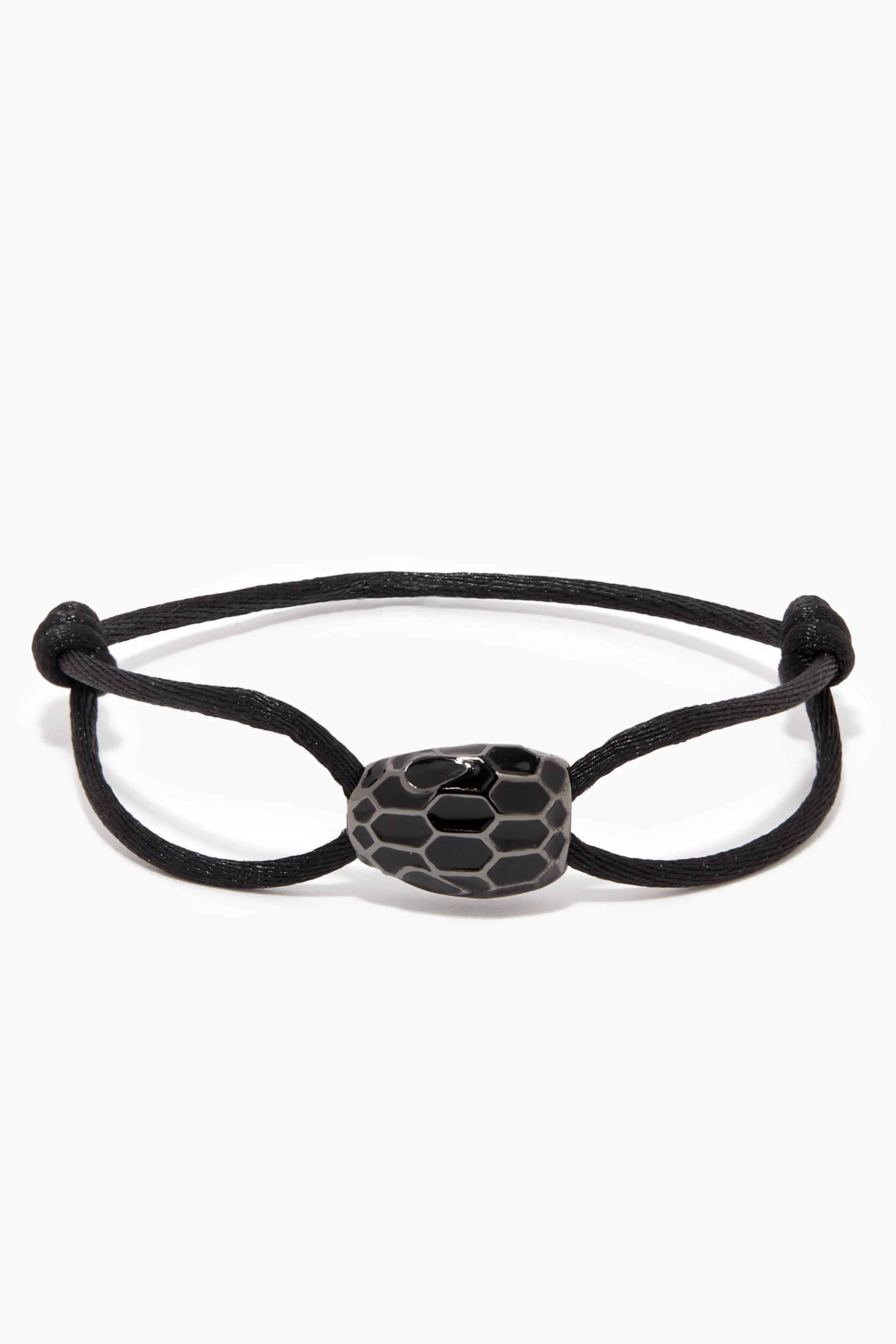 Buy BVLGARI Black Serpenti Forever Bracelet in Fabric for Women Online Ounass Kuwait