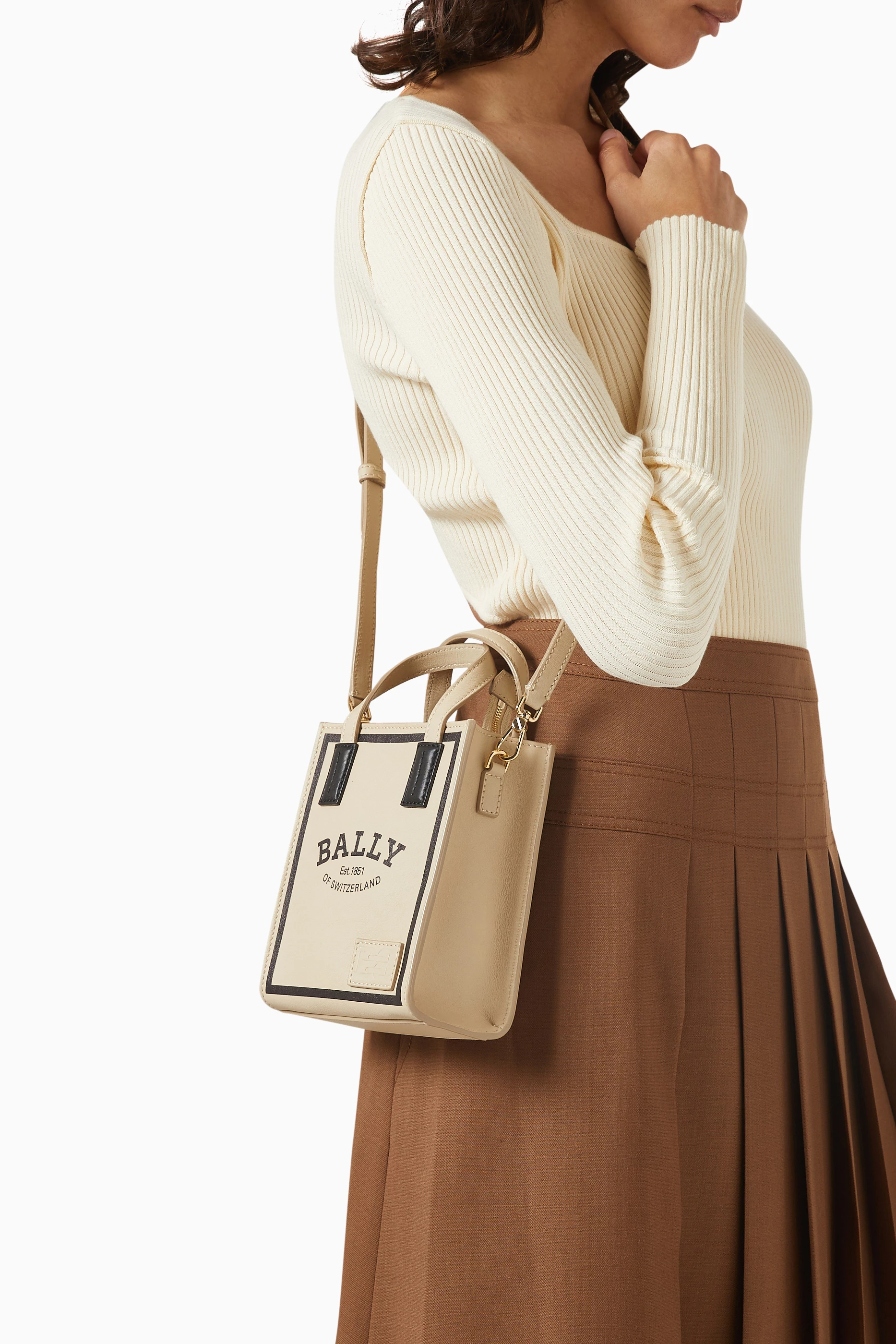 トートバッグ Bally Women's Crystalia Mini Bag Ivory WAM061CV011-I135O Bally Crystalia Mini Bag Ivory WAM061CV011-I135O 55904736 | eBay