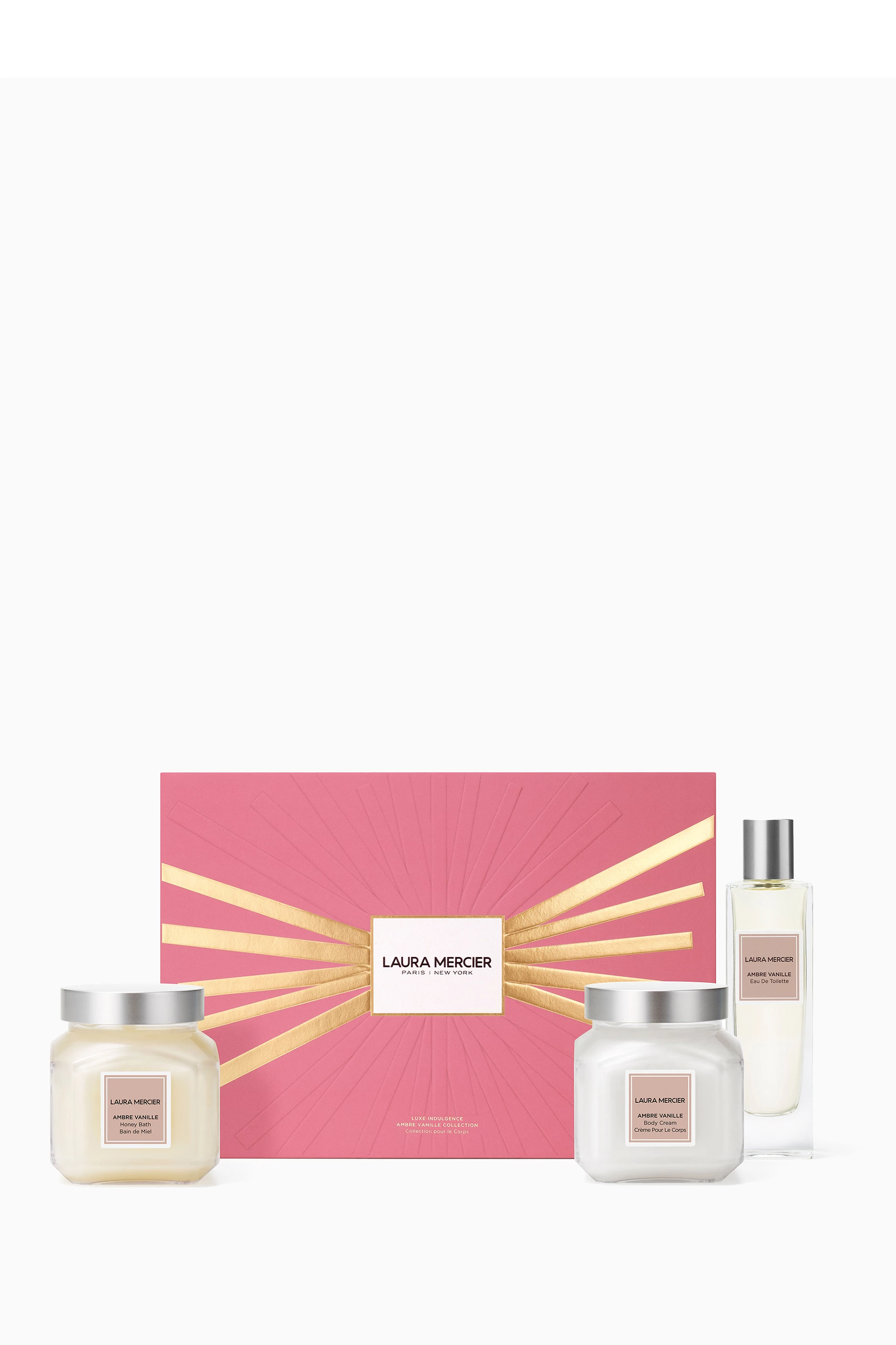 LAURA MERCIER AMBER VANILLE セット Laura Mercier 3-Pc. Luxe Indulgence Ambre Vanille Set - Macy's