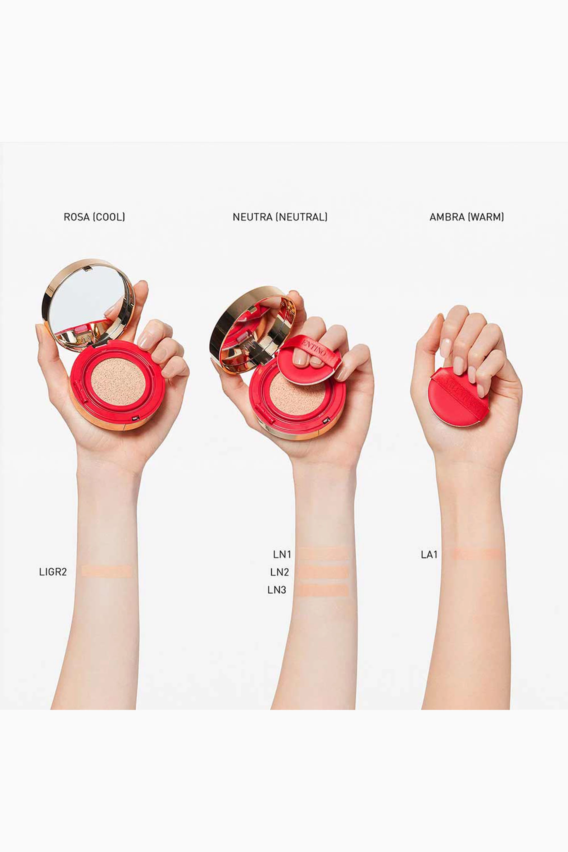ファンデーション VALENTINO GO-CUSHION GLOW LGR2 12g Valentino Beauty Go Cushion Glow 12g #LN2 (LIGHT NEUTRA 2