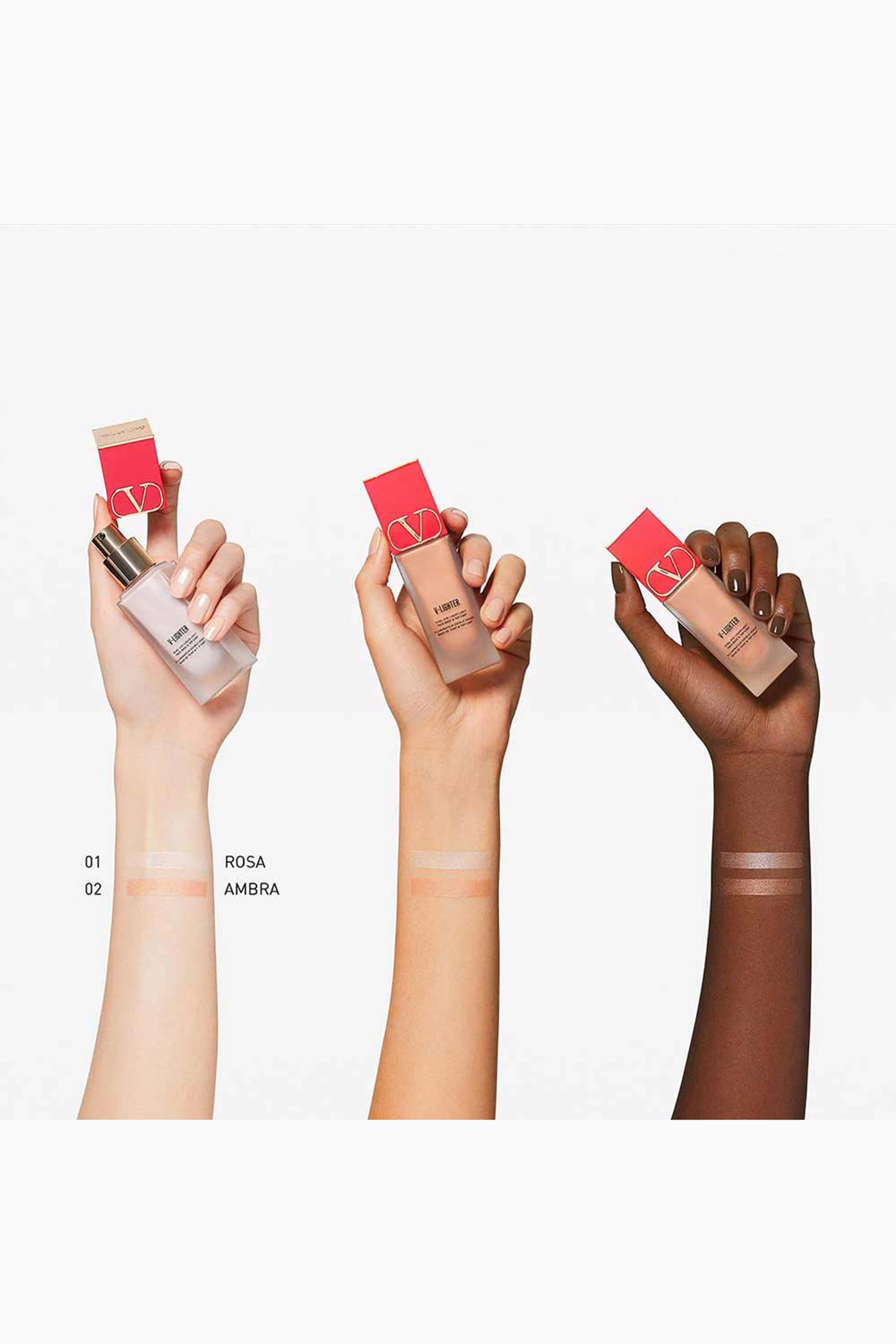 Buy Valentino Beauty Pink Rosa V-Lighter Illuminating Face Primer