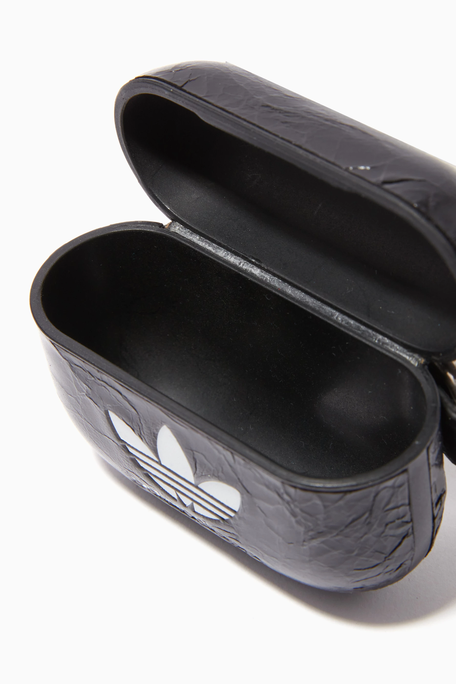 Buy Balenciaga Black x Adidas AirPods Pro Holder with Strap in