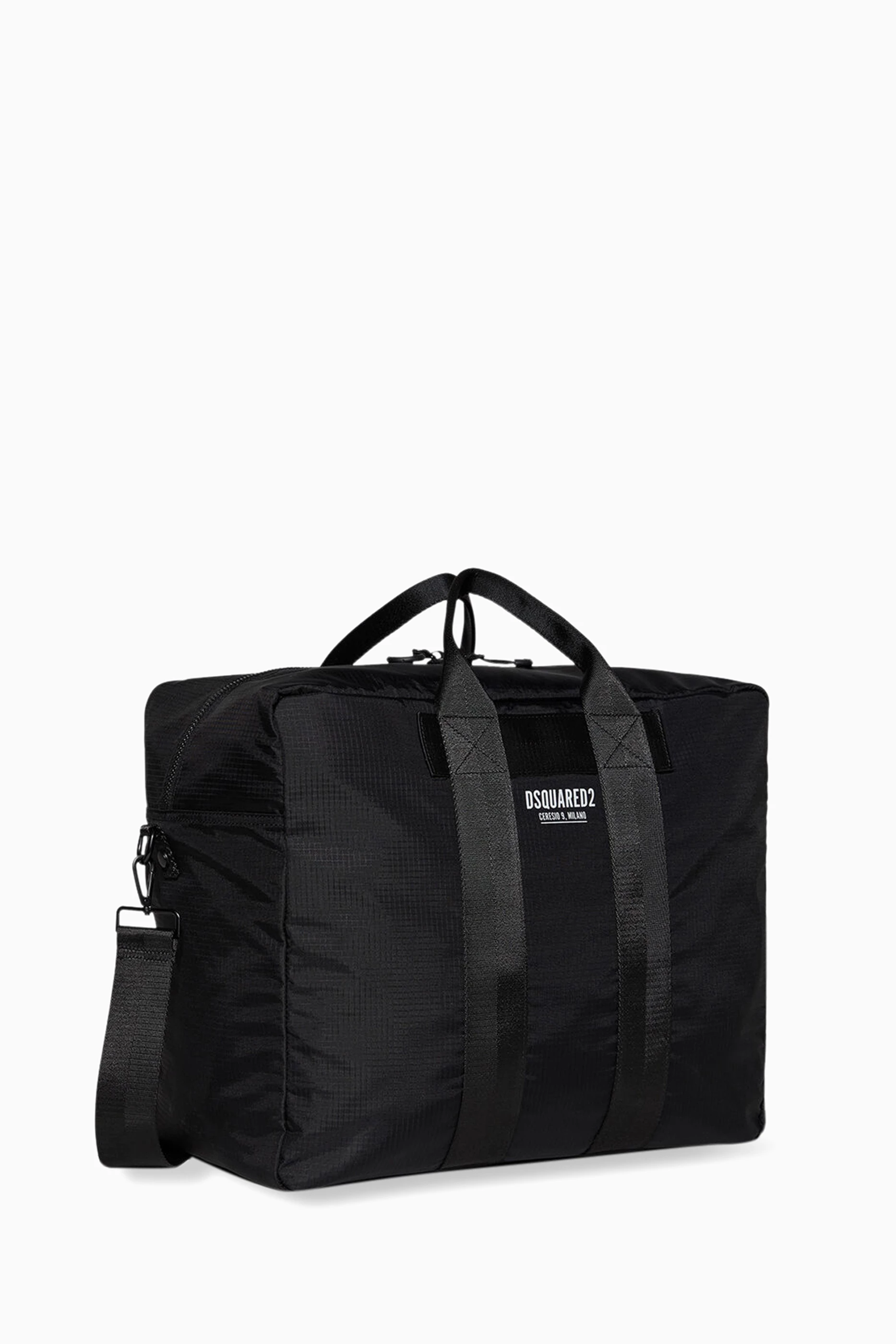 DSQUARED2 ボストンバッグ 黒 Ceresio 9 Buy Dsquared2 Black Ceresio 9 Duffle Bag in Nylon for Men Online