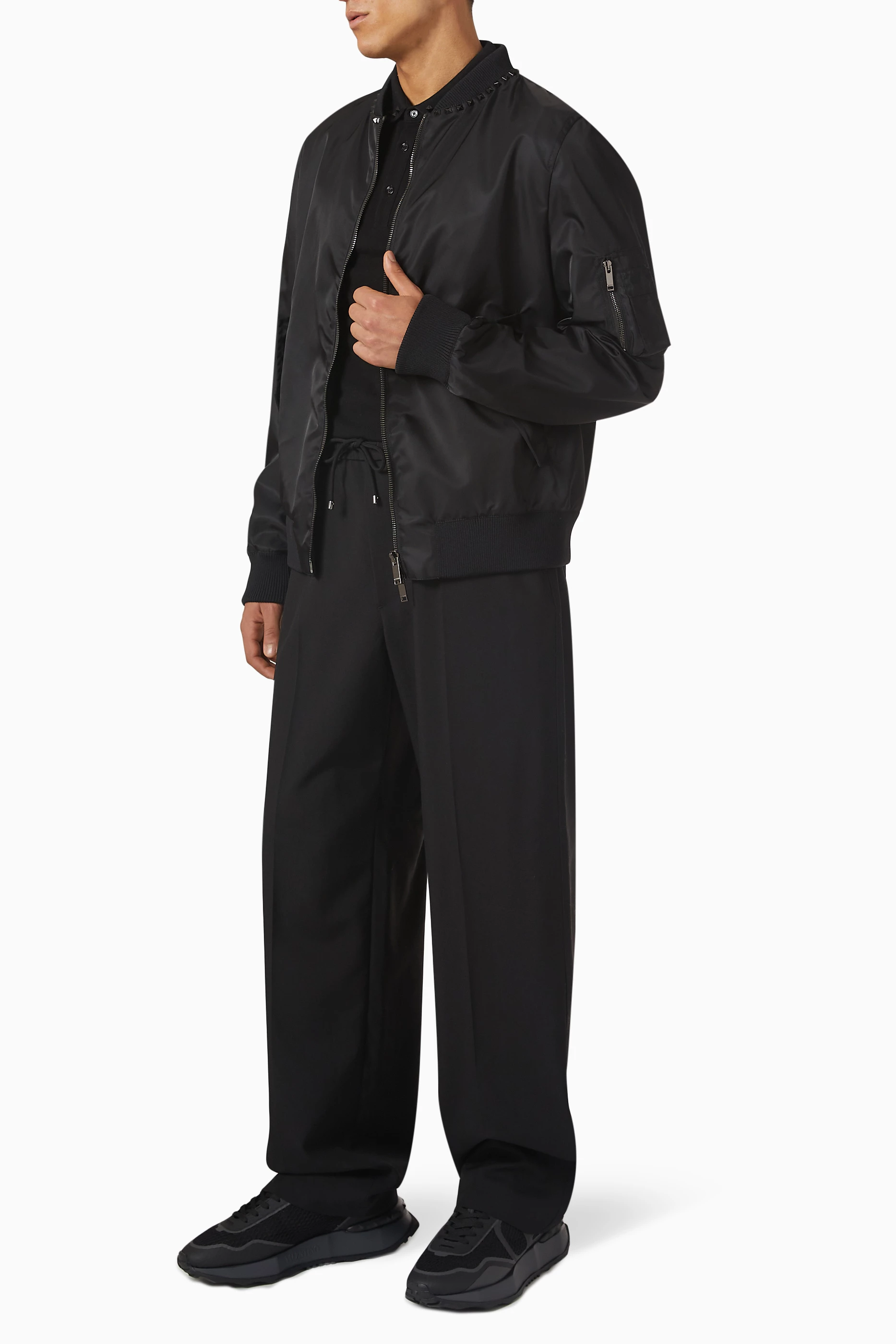 【送料&関税込】Valentino Pantalone | Solid | Lana Vergine Valentino Pantalone | Solid | Lana Vergine Valentino