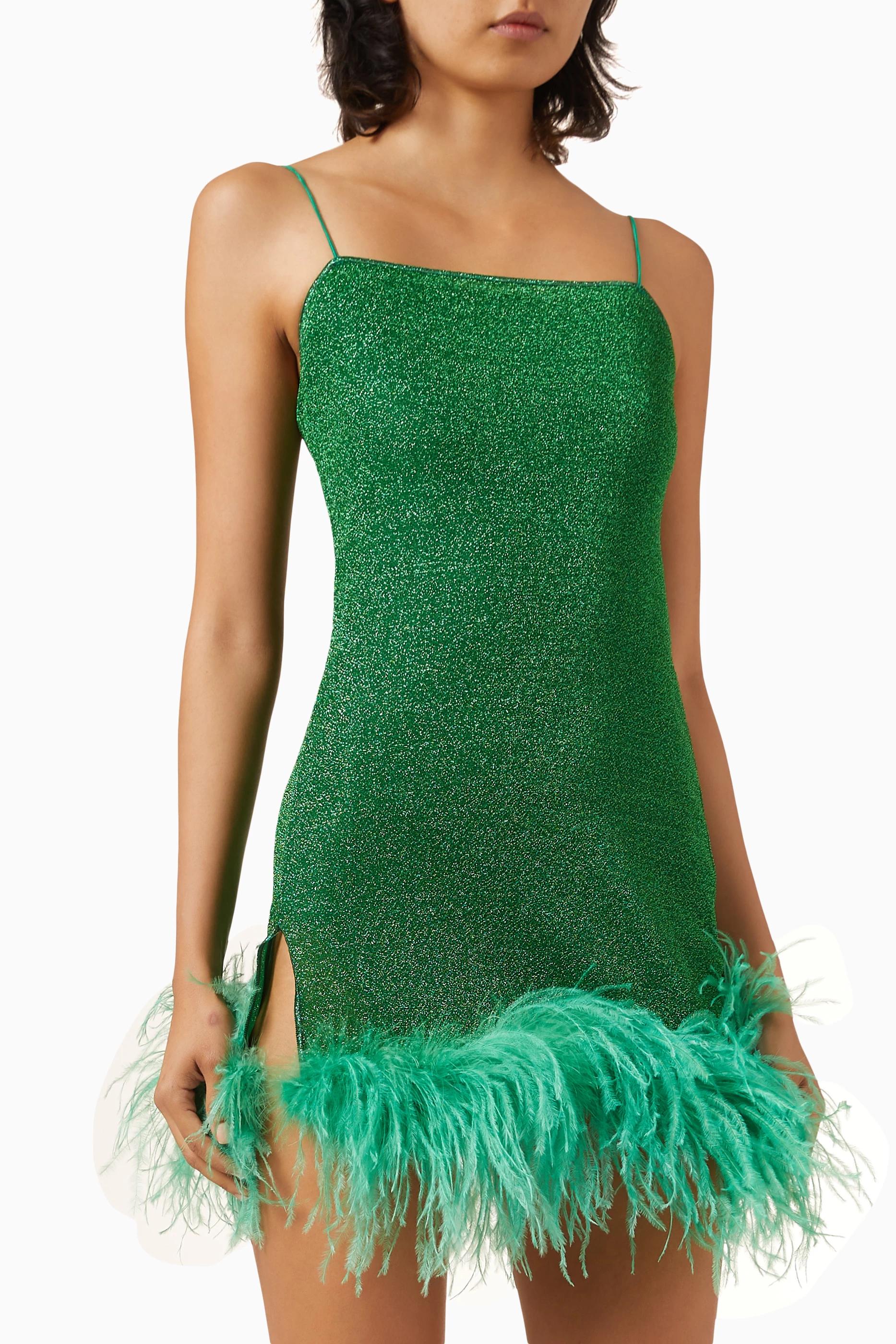 エムエメ 2way feather collar mini one piece