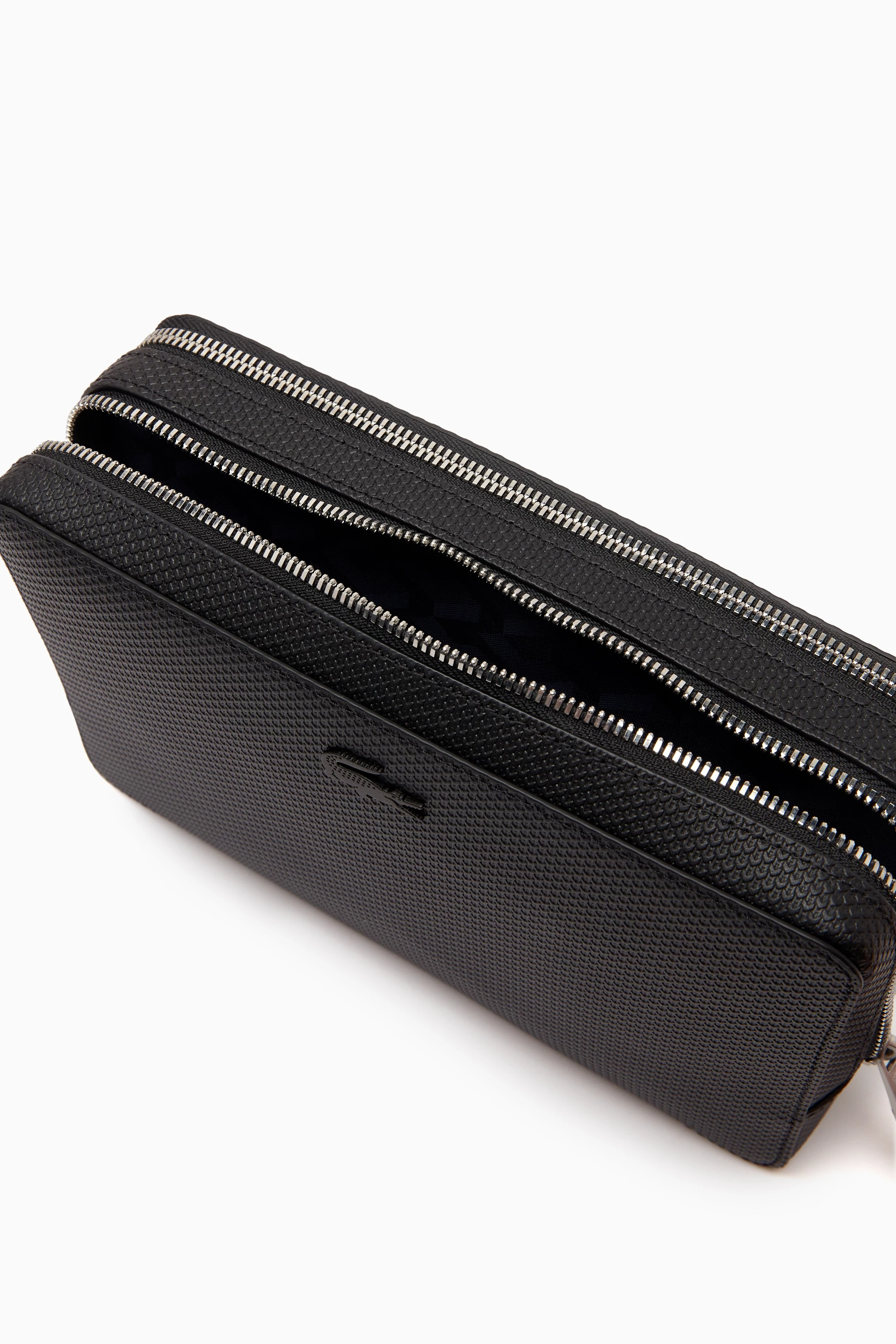 Mens leather zipper pouch new arrivals