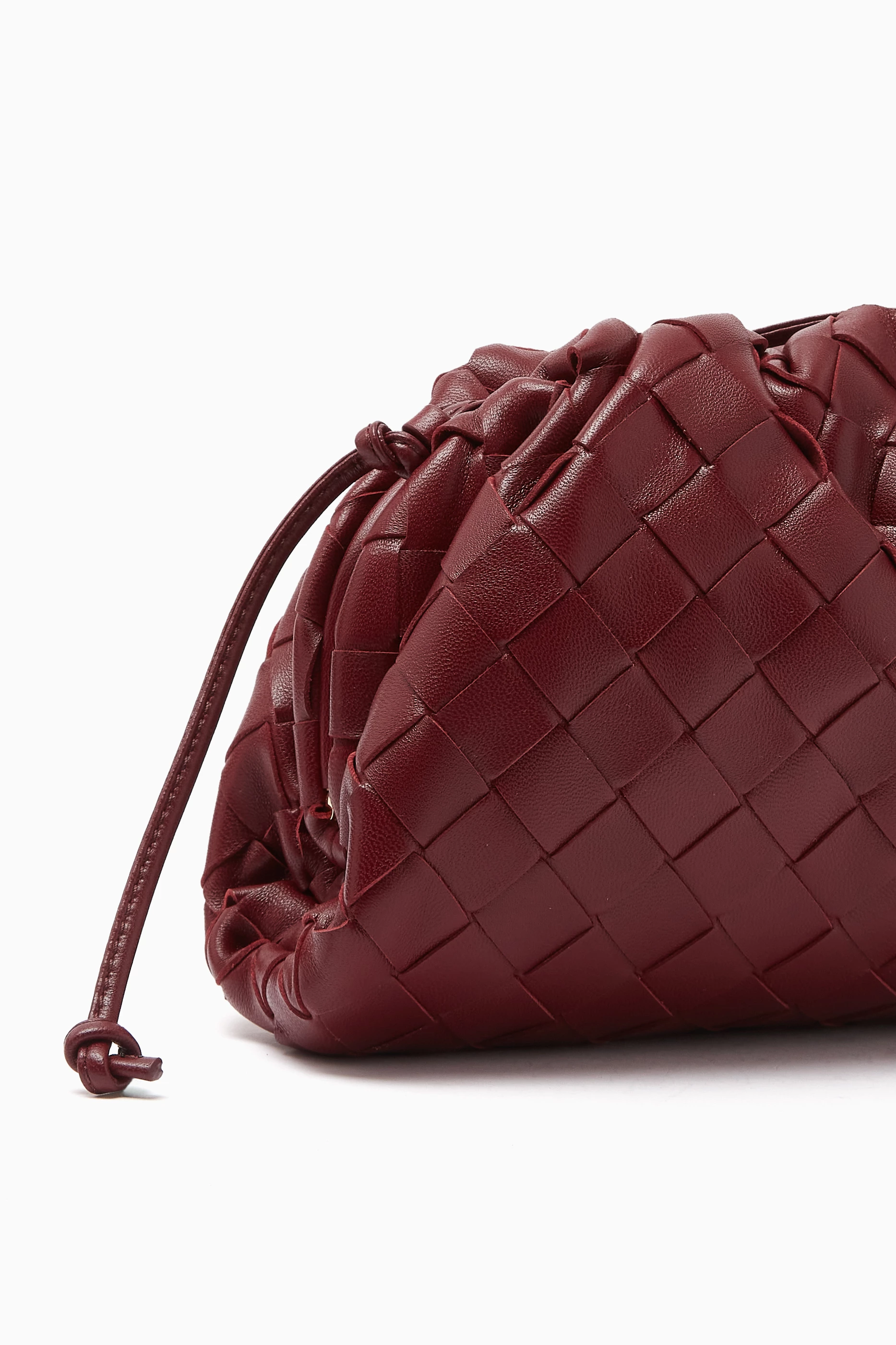 バッグ・カバンその他 BOTTEGA VENETA Woman Mini bag Burgundy 794258VCPP1 2247 Bottega Veneta Small Cassette bag for Women - Burgundy in