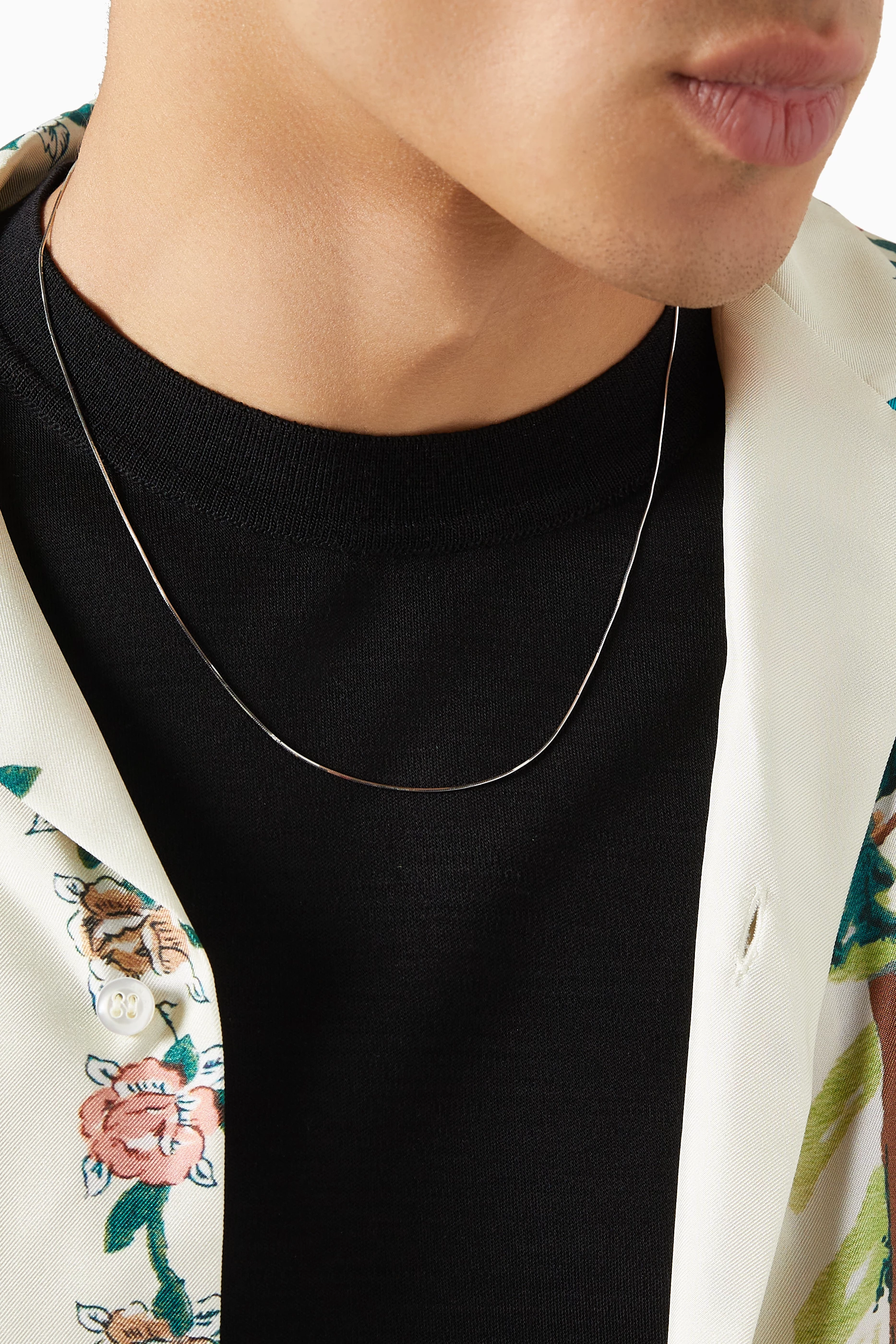 【Miansai】Lynx Chain Necklace,Sterling Silver Lynx Chain Necklace Sterling Silver Men's | Miansai
