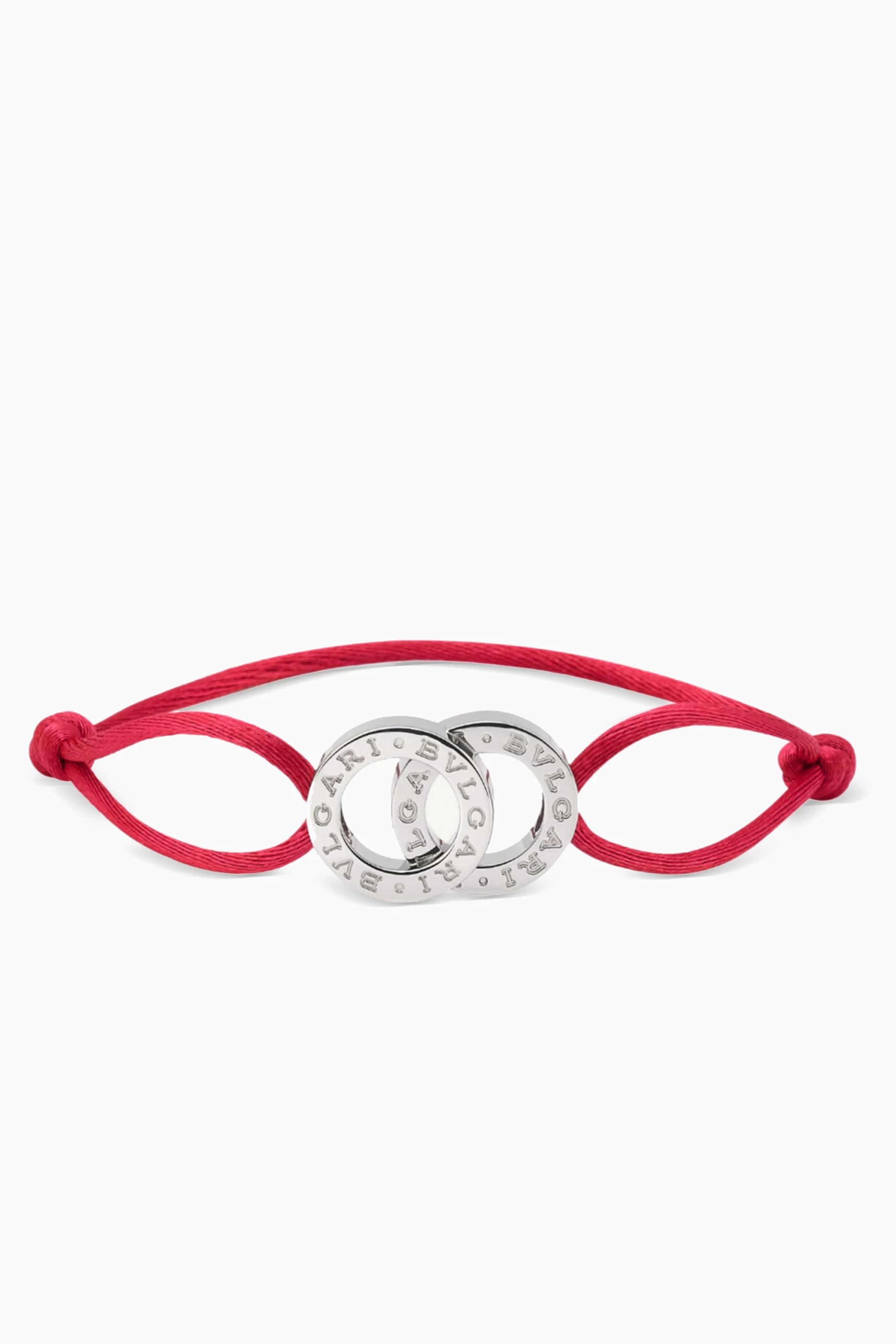 Bvlgari red rope bracelet discount