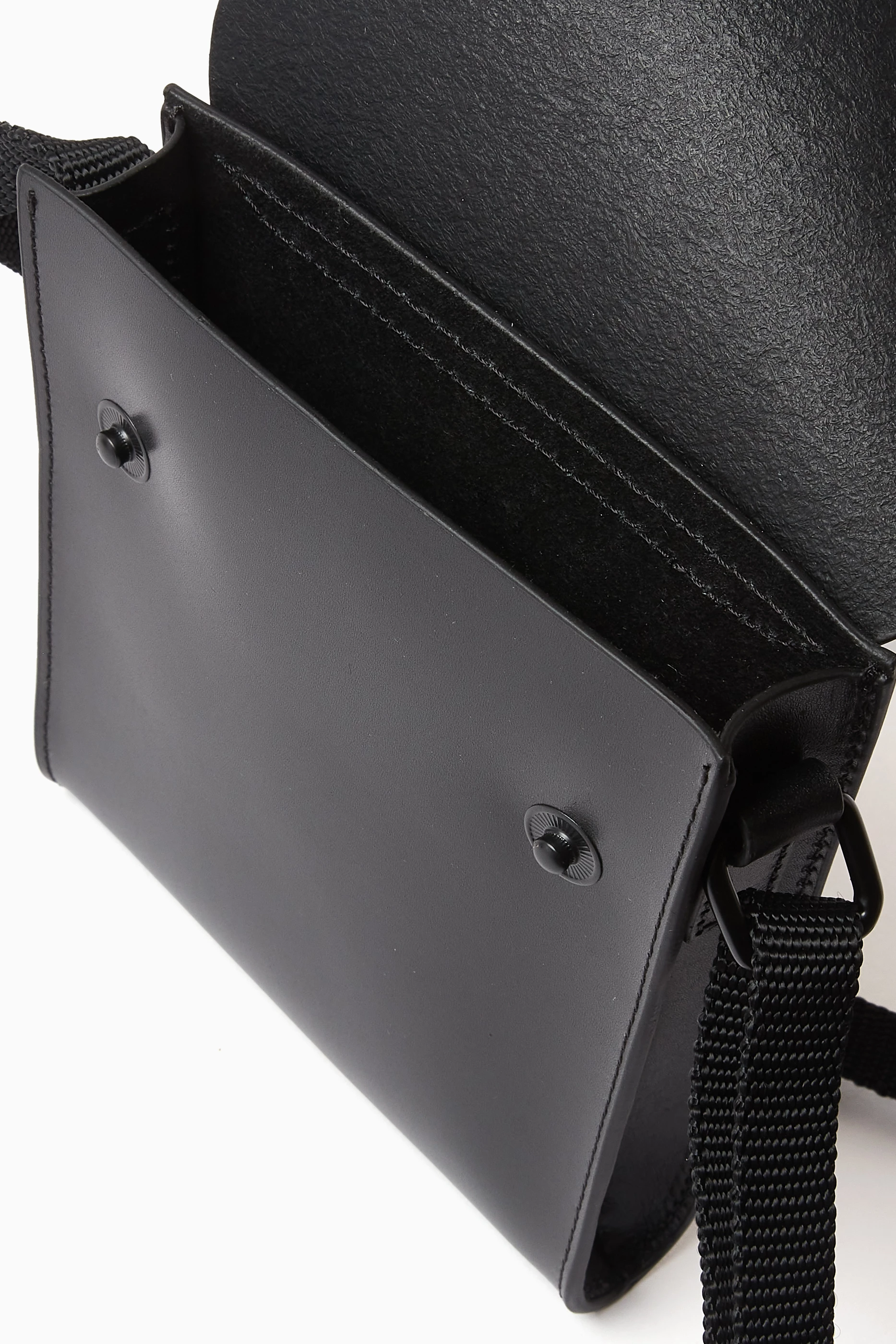 バッグ FRED PERRY Burnished Leather Pouch Fred Perry Burnished Leather Pouch - Oxblood - L4331