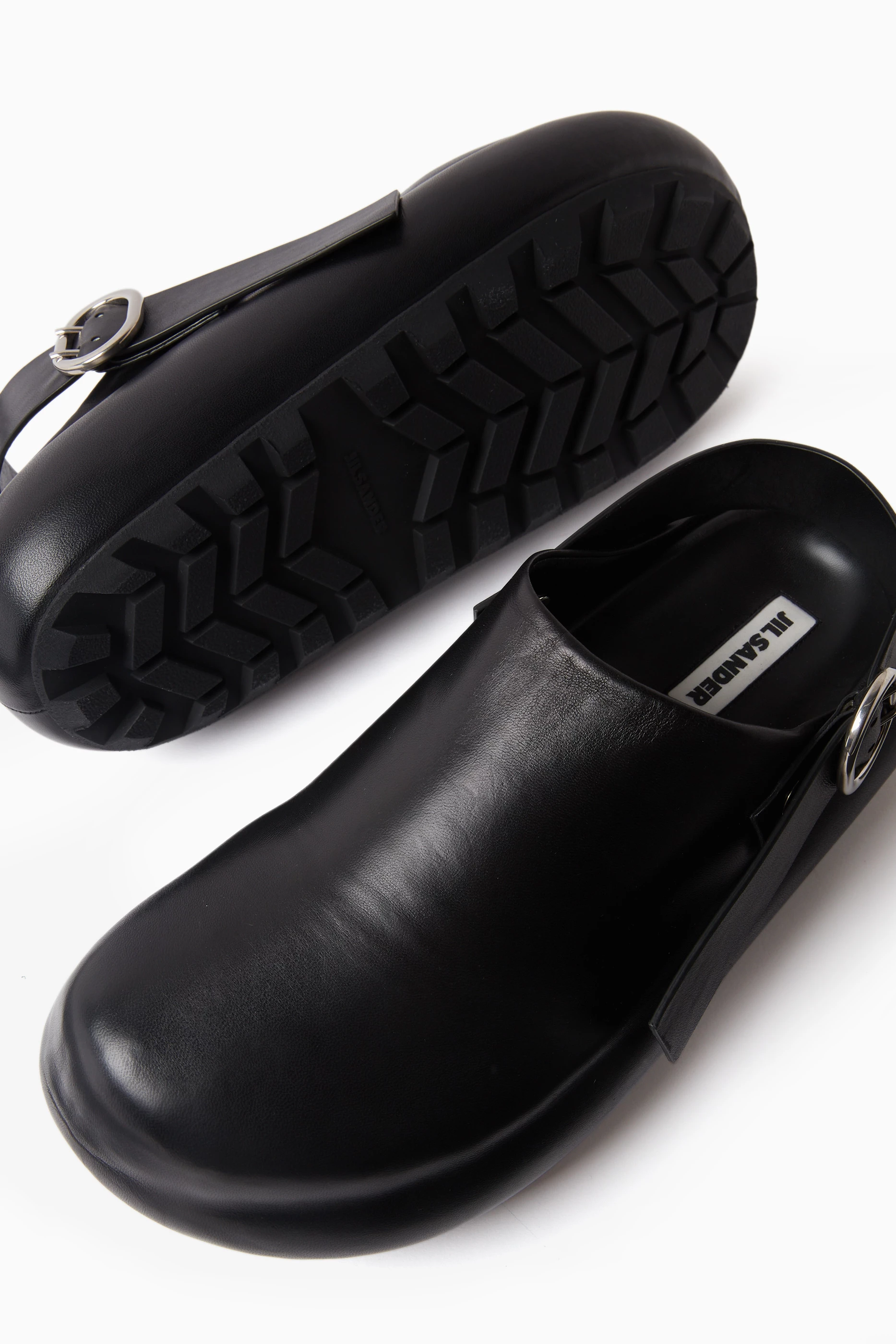 【関税＆送料込み】Jil Sander Mule Shoe Shoes JIL SANDER | Black Women's Mules And Clogs | YOOX