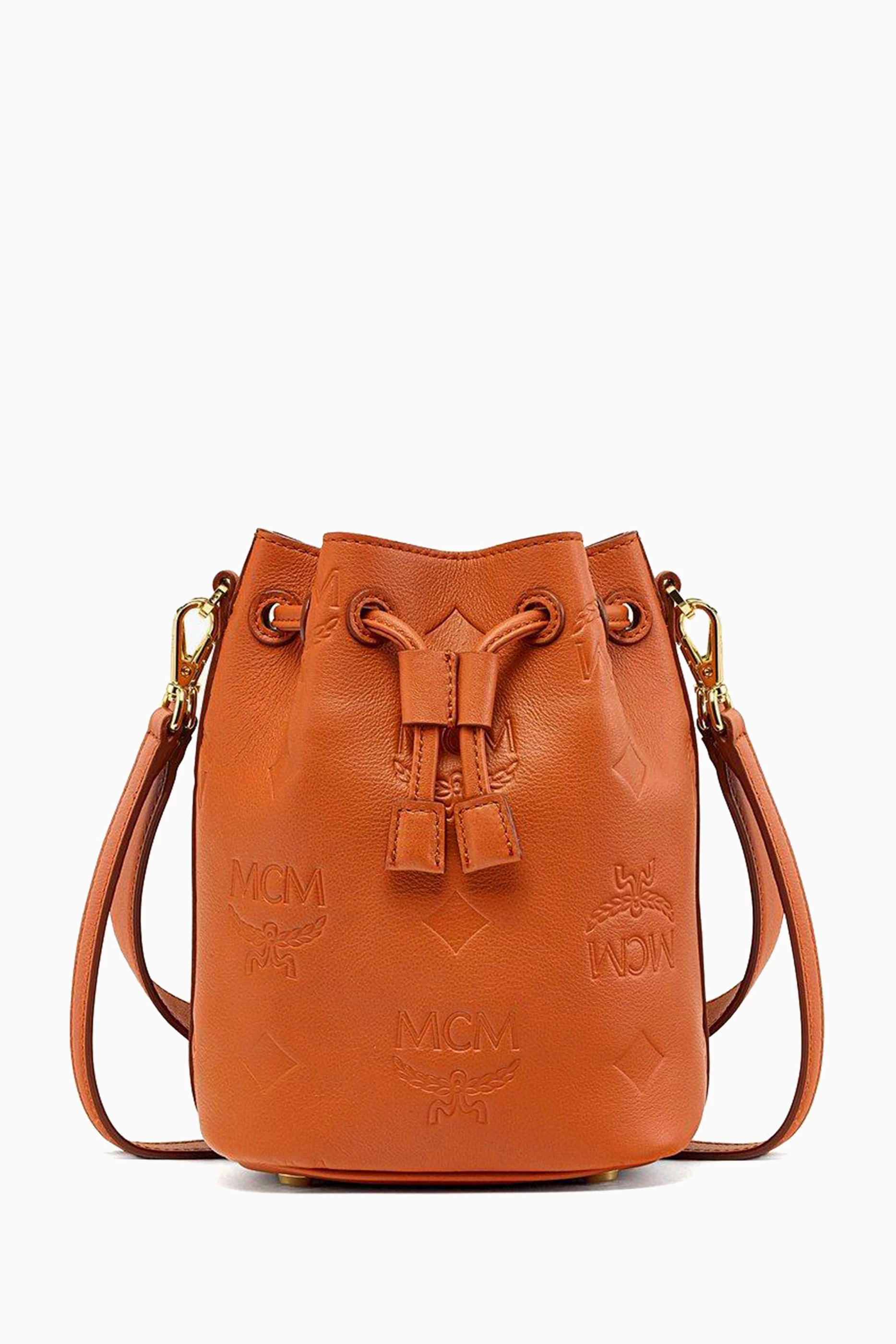 Mcm bucket bag price new arrivals