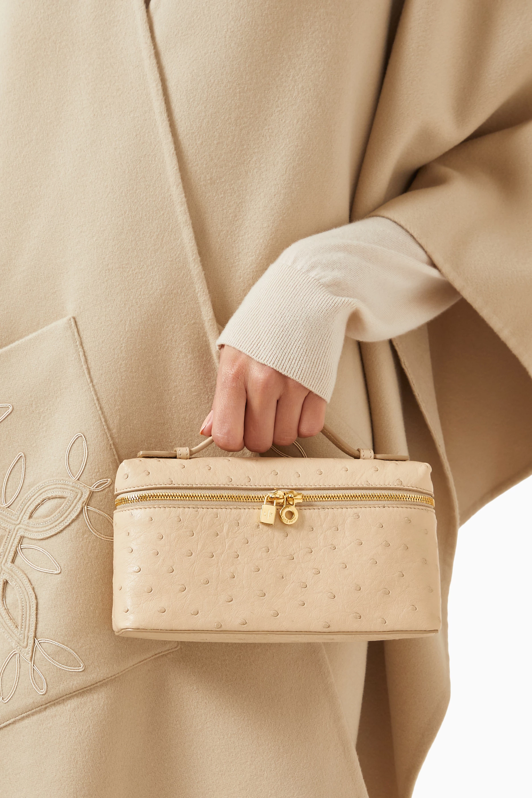 Loro piana ostrich bag hot sale