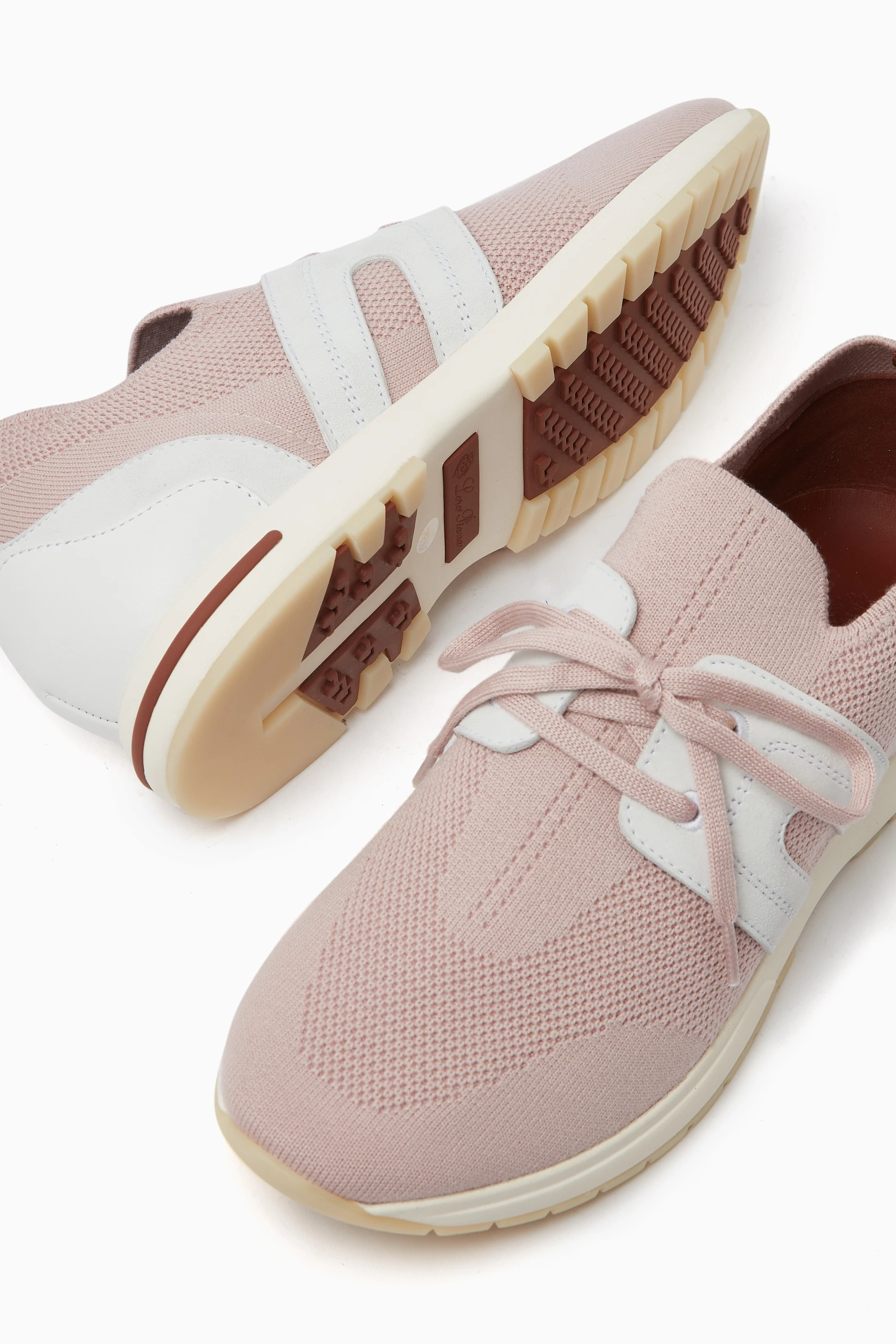 Buy Loro Piana Pink 360 Lp Lady Flexy Walk Sneakers in Wish