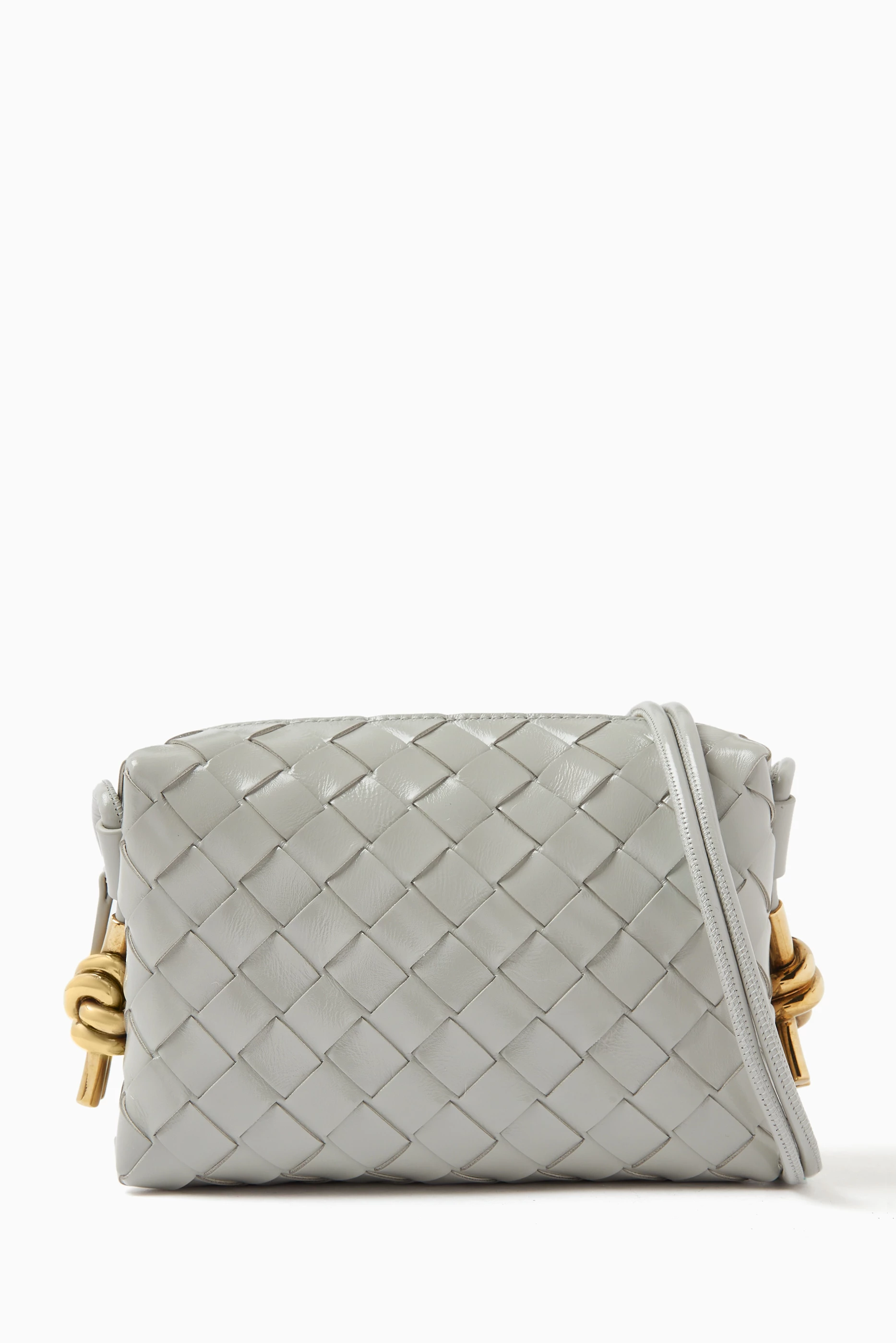 【BOTTEGA VENETA】SMALL LOOP CAMERA BAG Bottega Veneta Denim Small Loop Camera Bag | Vivrelle
