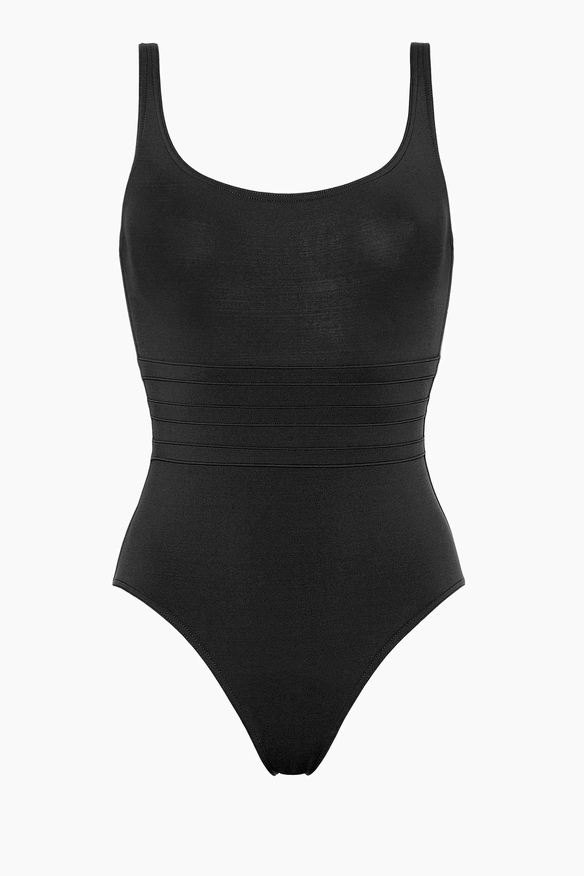 Buy ERES Black Asia Tank One-piece Swimsuit for Women Online