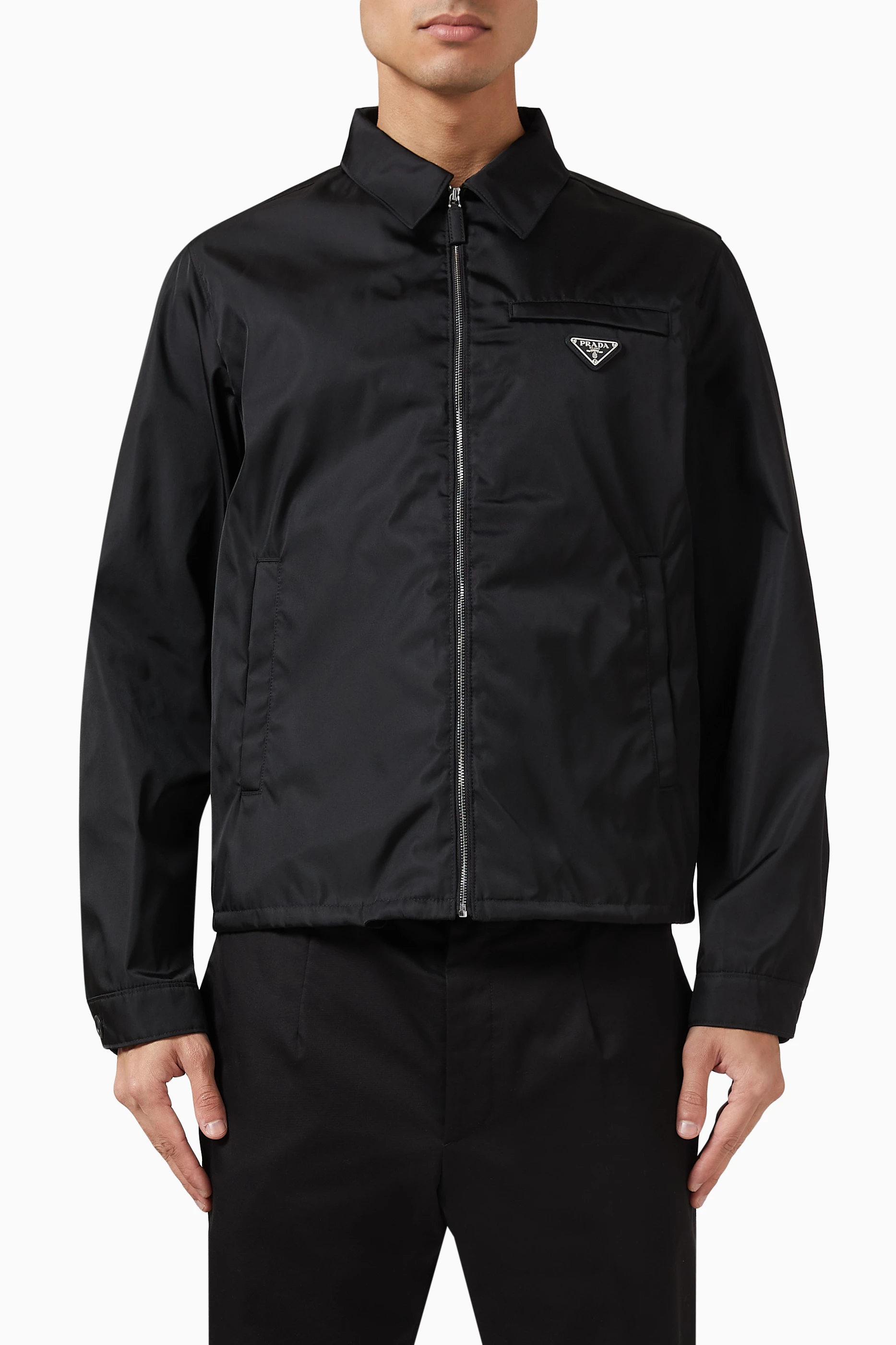 Prada jacket black hotsell