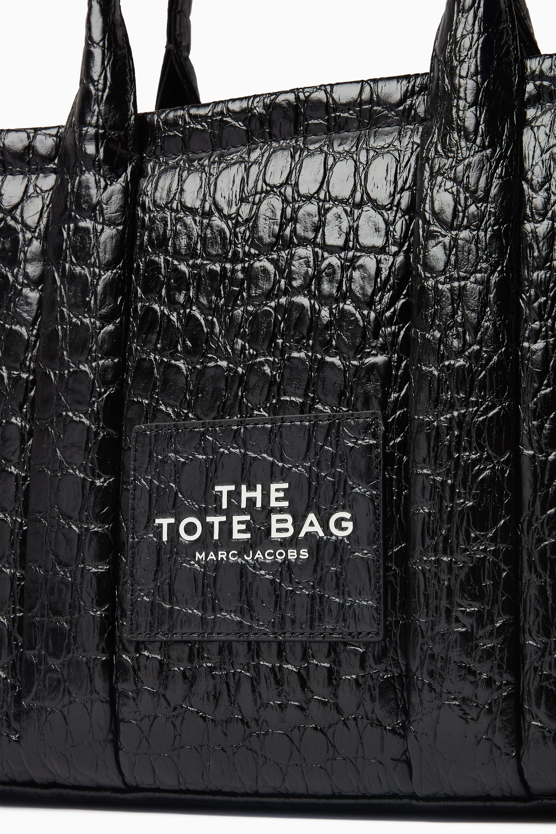 ＜Marc Jacobs＞'The Leather Medium' トートバッグ ブラック Marc Jacobs The Leather Medium Tote Bag | Nordstrom
