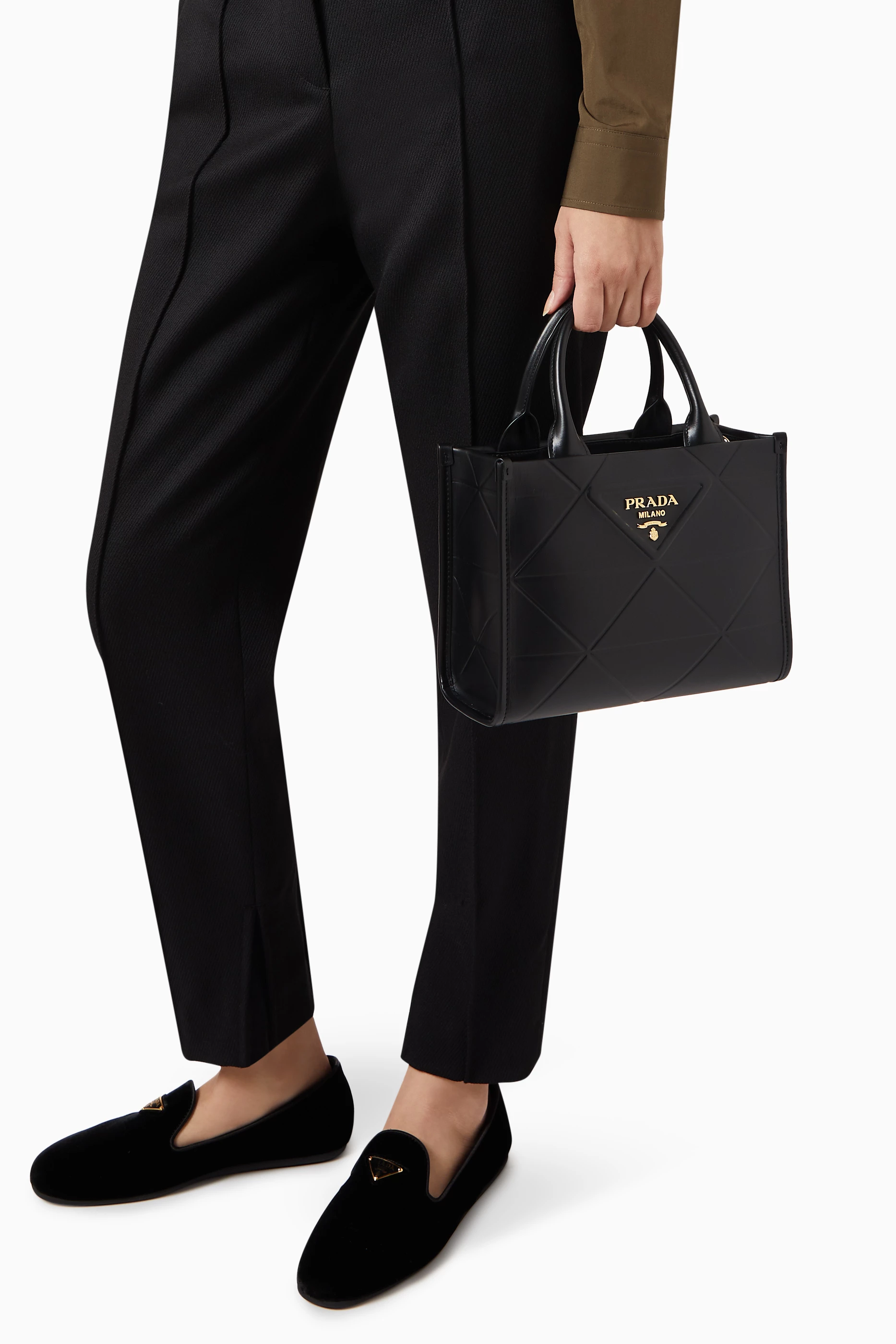 Prada mini tote top