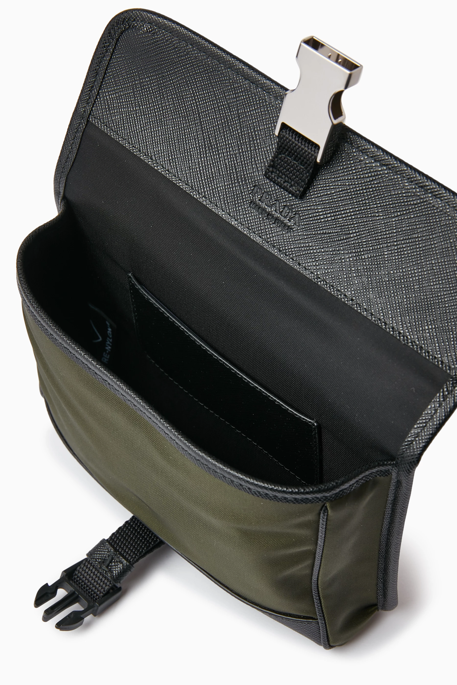 PRADA Near Mint Leather Earphone Case PRADA（ヘッドフォン