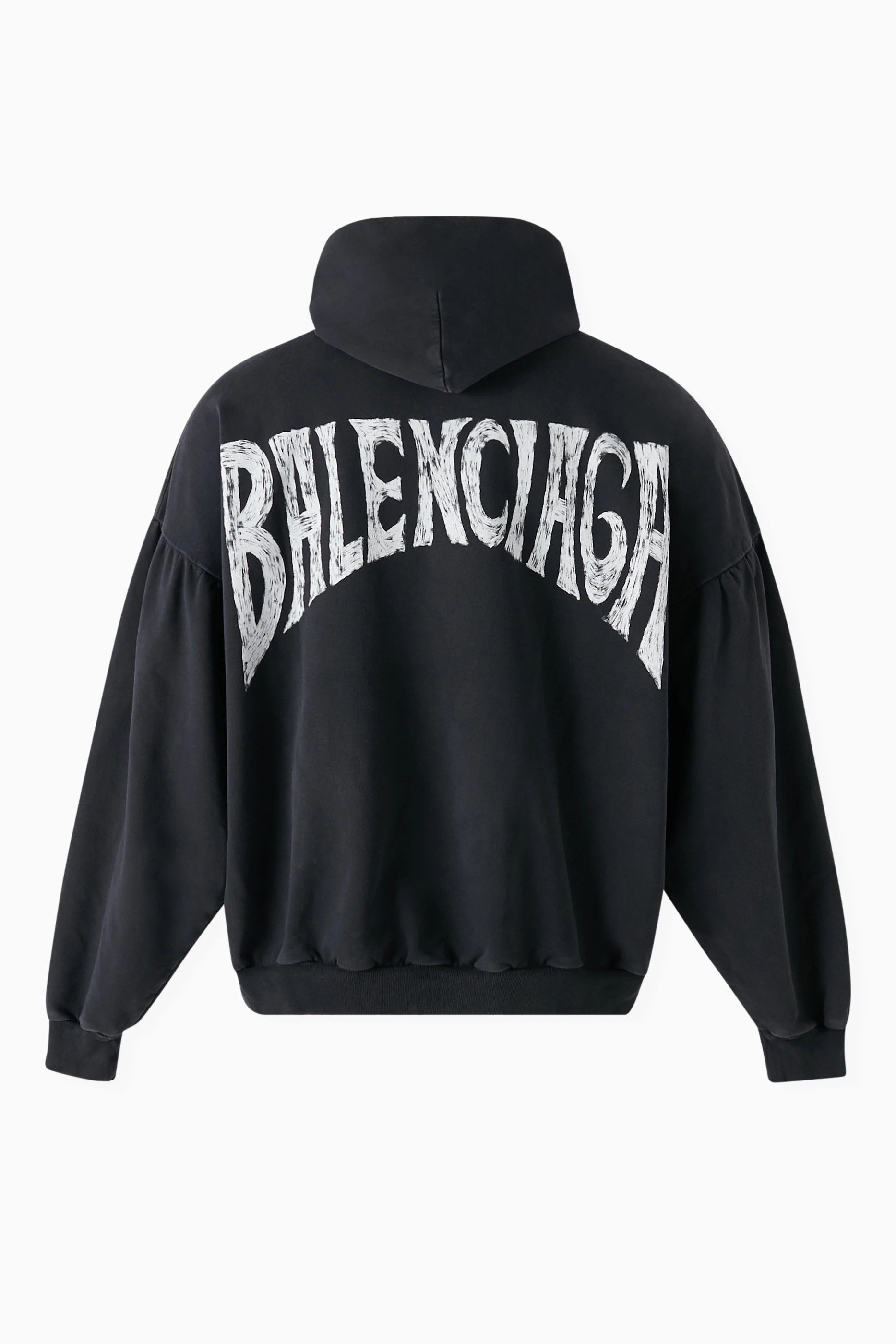 Buy Balenciaga Black Unisex Paris Tropical Hoodie in Vintage