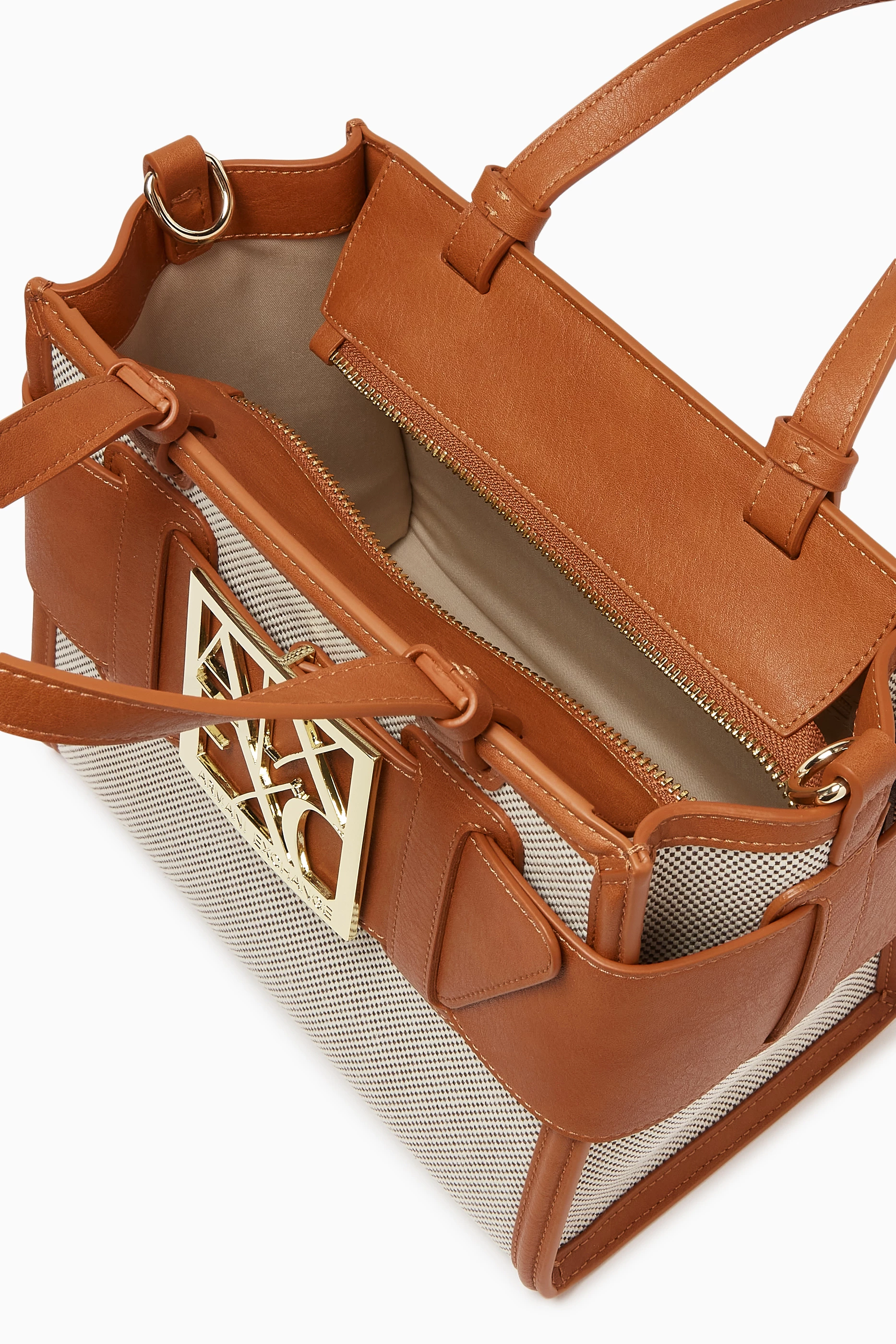 A/X Armani Exchange】Susy フェイクレザー 2way ハンドバッグ