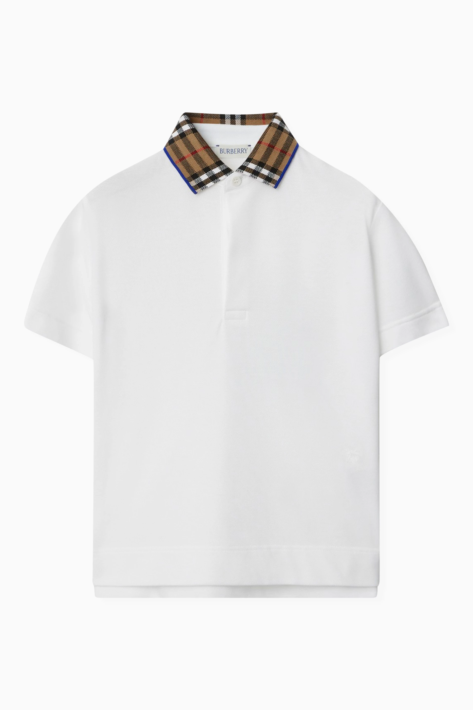 Burberry collar polo shirt top