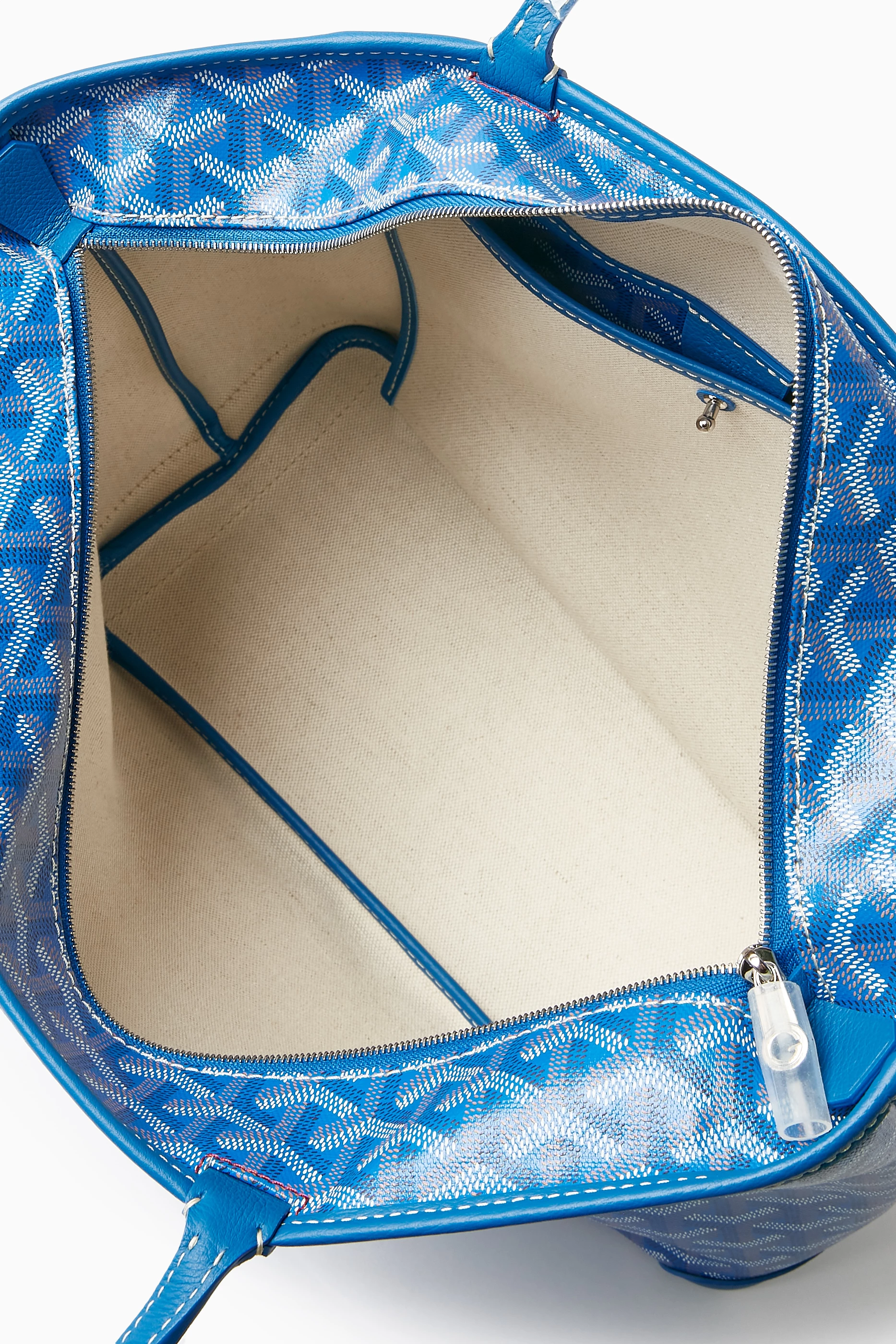 Buy Goyard Pre-Loved Blue Unused Limited Edition Artois PM Tote