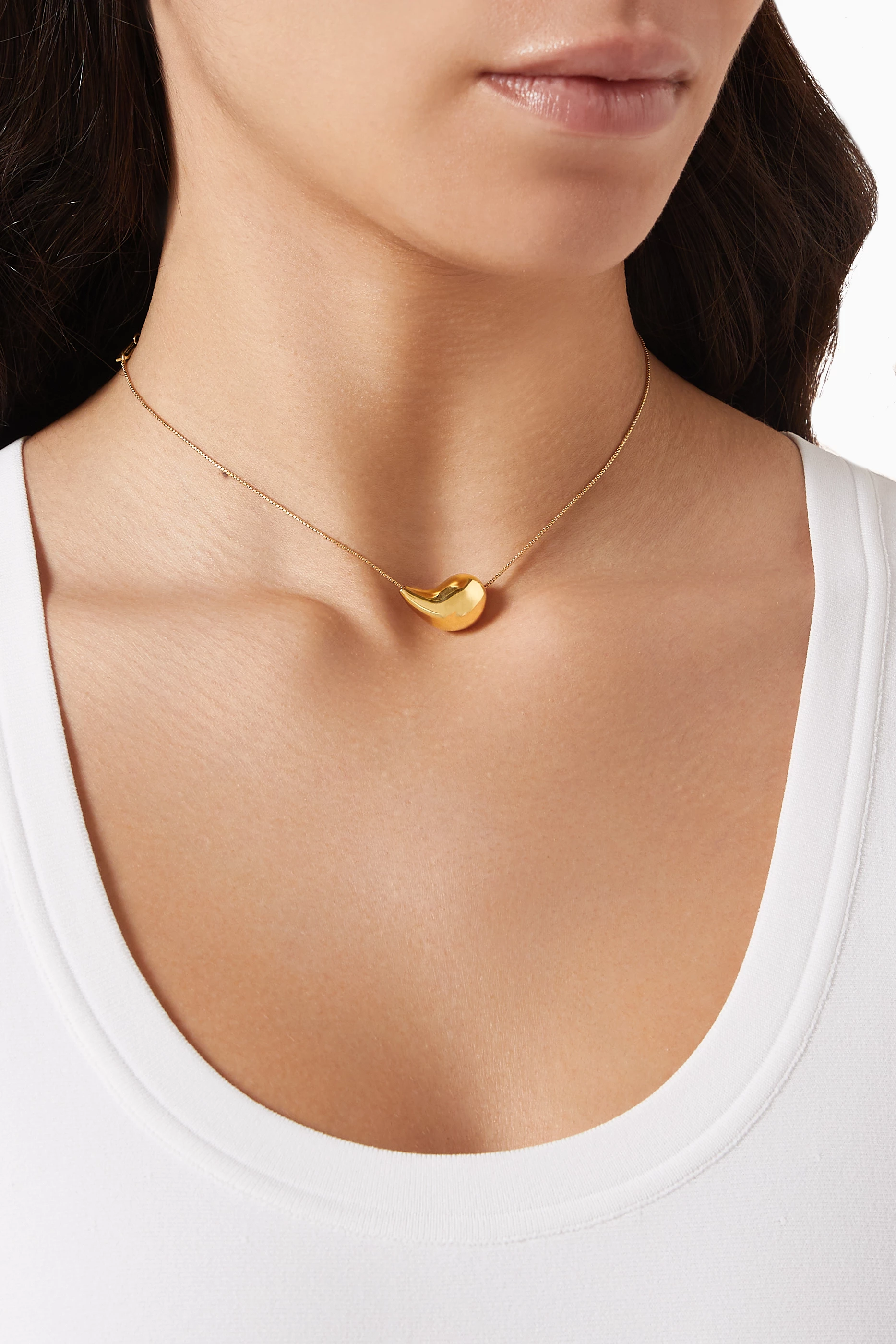 Bottega Veneta Gold Point Necklace 【公式通販】