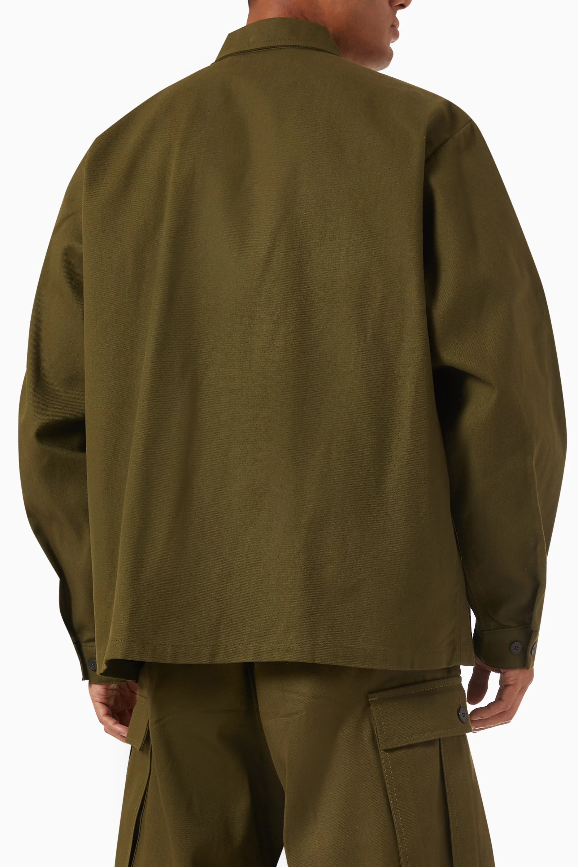 【関税＆送料込み】Marni Overshirt-Style Coat Wool and cashmere coat with shearling collar | Marni
