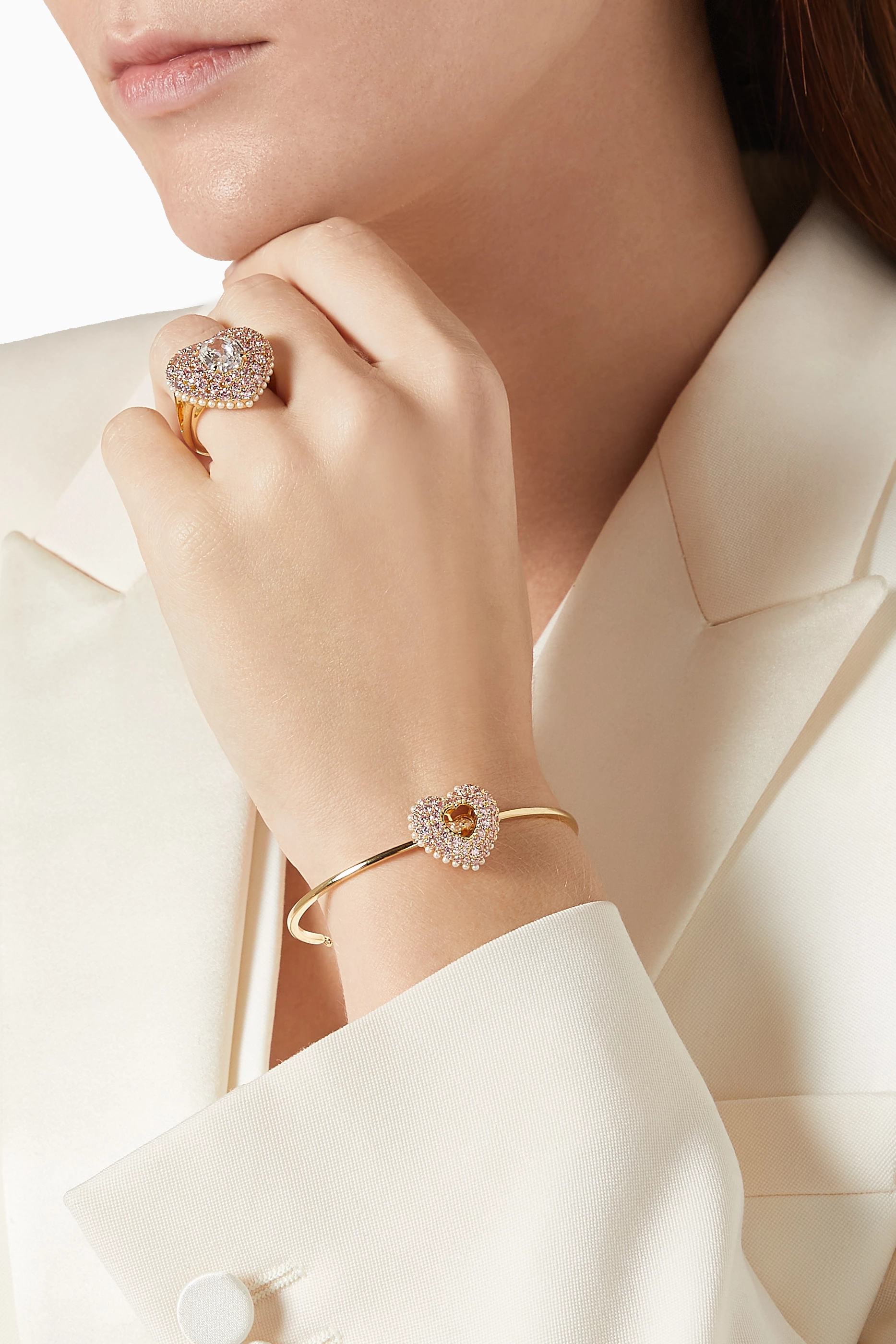 Swarovski further ring rose gold new arrivals