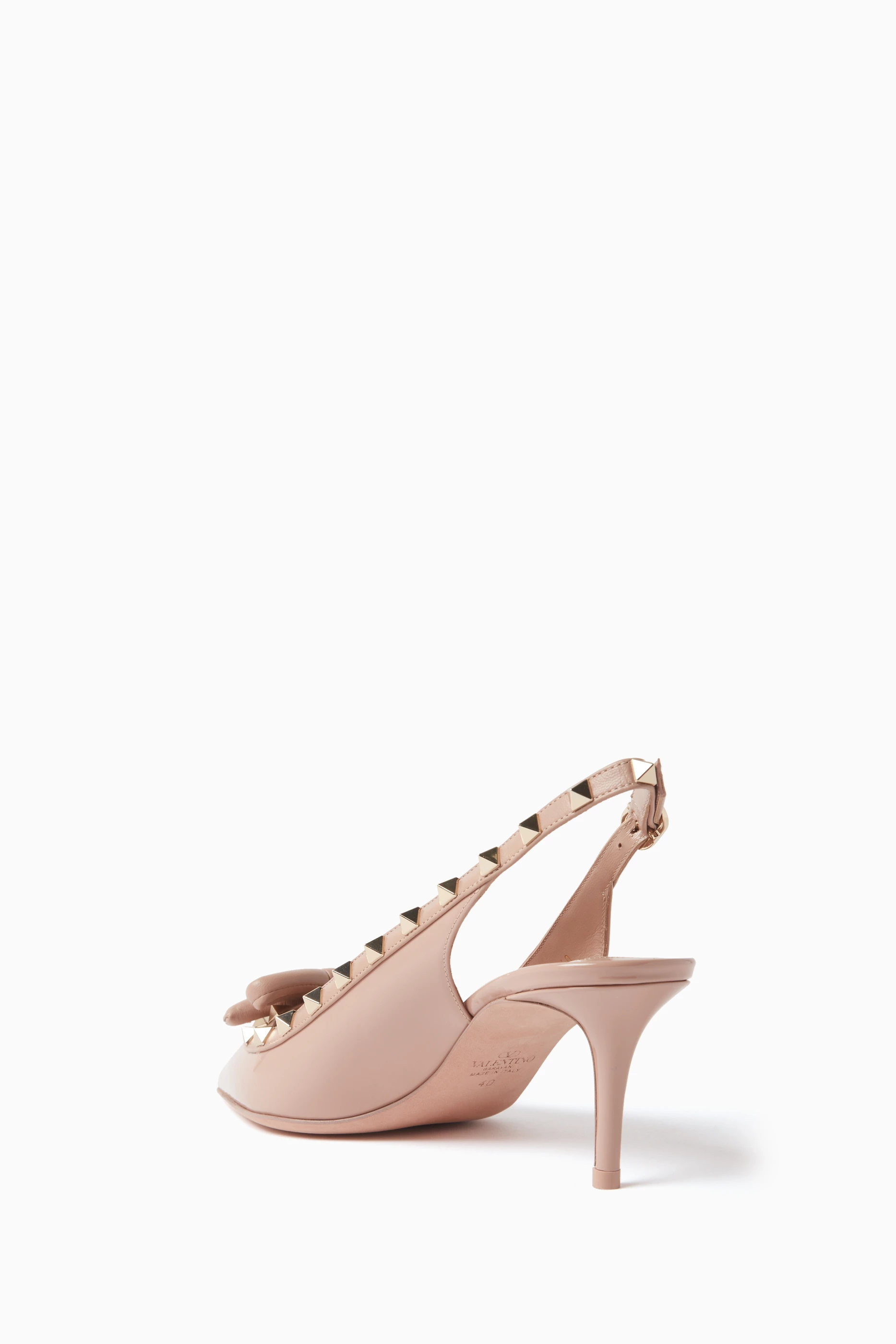 Buy Valentino Garavani Pink Valentino Garavani Rockstud Bow